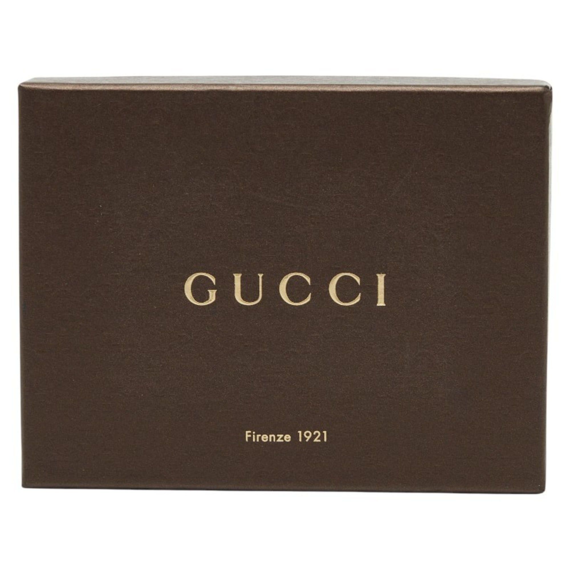 Gucci Gucci GG Canvas Business Card Case/Card Case/Pass Case 224261 Beige Pink Leather Women's GUCCI Size ONE SIZE - 9 Thumbnail