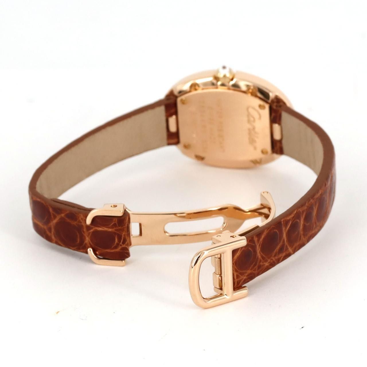 Cartier Cartier Cartier Baignoire Au750 Quartz Precious Metal Quartz WB520004 DUTY FREE for USA Size ONE SIZE - 5 Thumbnail