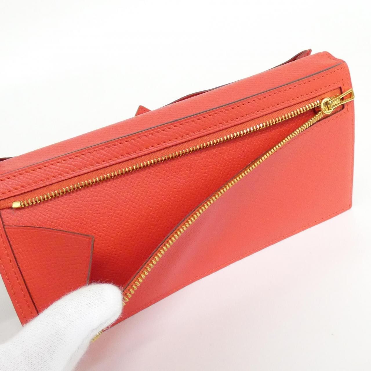 Hermes Hermes Hermès Béarn Soufflet Epsom Long Wallet Leather Long Wallet DUTY FREE for USA Size ONE SIZE - 9 Thumbnail