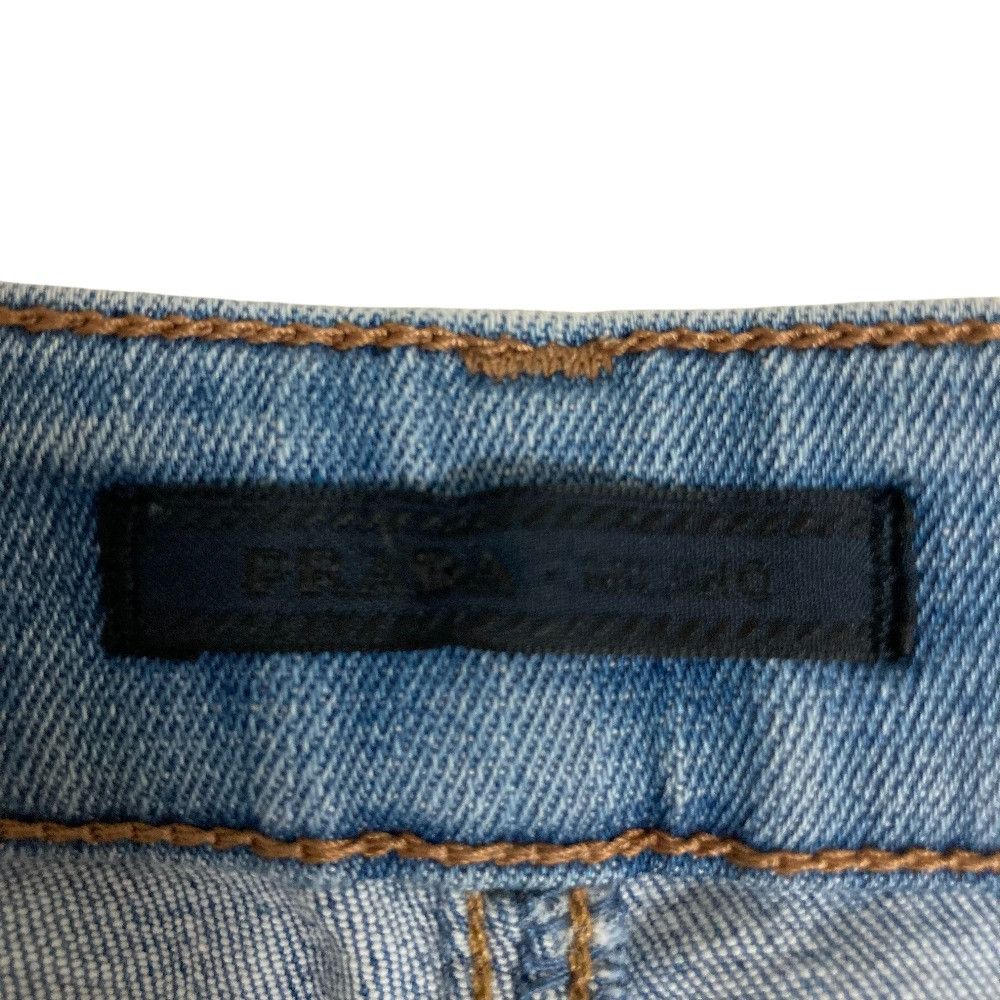 Prada Prada Prada Stretch Denim Pants Textile Jeans DUTY FREE for USA Size ONE SIZE - 5 Thumbnail