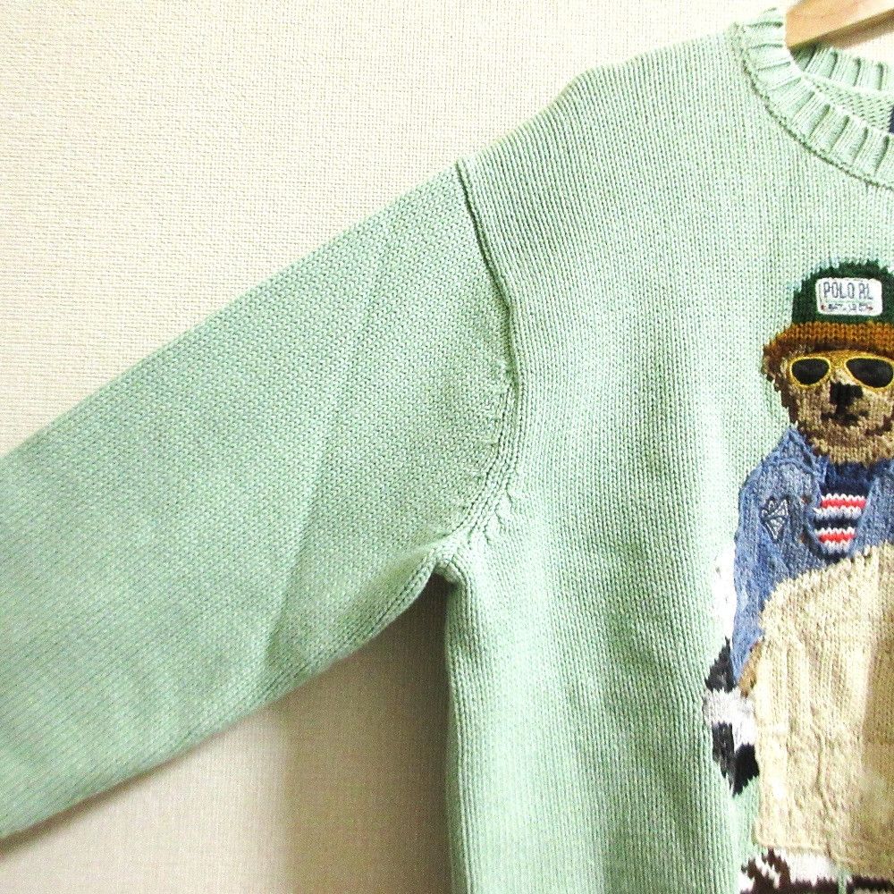 Ralph Lauren Ralph Lauren Polo by Ralph Lauren Polo Bear Knit Sweater Textile Tops DUTY FREE for USA Size ONE SIZE - 4 Thumbnail
