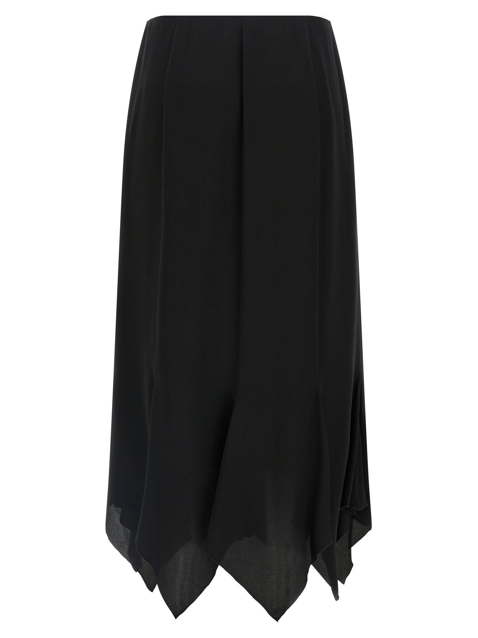 Valentino Valentino Garavani Crêpe De Chine Skirt Size 26" / US 2 / IT 38 - 2 Thumbnail