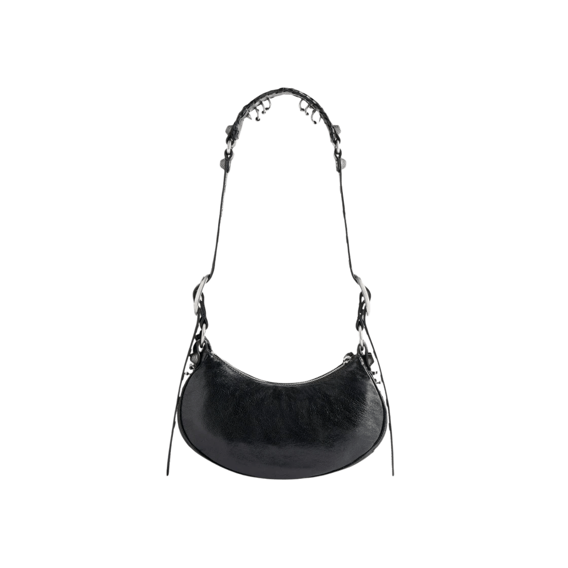 Balenciaga le cagole xs shoulder bag with piercing in black Size ONE SIZE - 5 Thumbnail