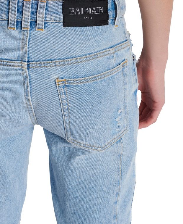 Balmain Straight leg jeans Size US 40 / EU 56 - 2 Thumbnail