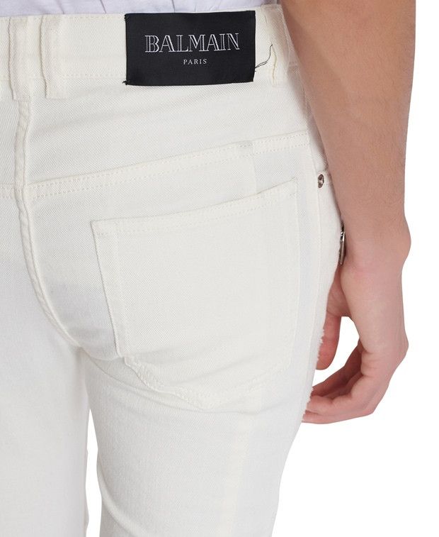 Balmain Straight leg jeans Size US 40 / EU 56 - 2 Thumbnail