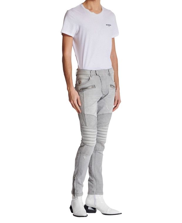 Balmain Straight leg jeans Size US 40 / EU 56 - 5 Thumbnail