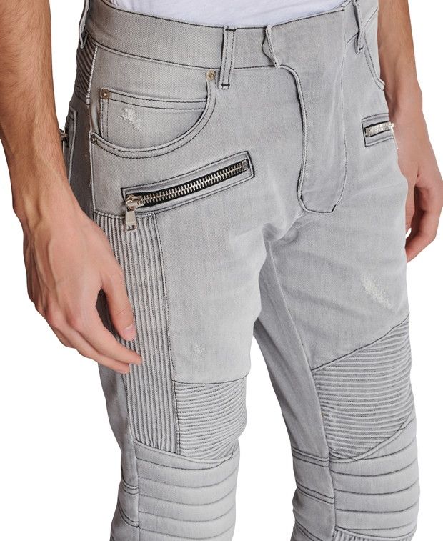 Balmain Straight leg jeans Size US 40 / EU 56 - 2 Thumbnail