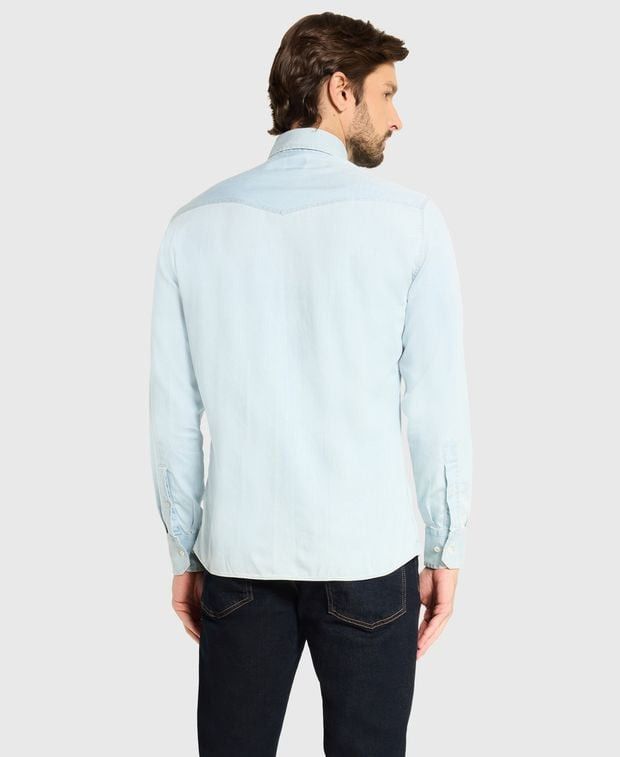 Brunello Cucinelli Long-sleeved shirt - easy fit Size US XL / EU 56 / 4 - 2 Thumbnail