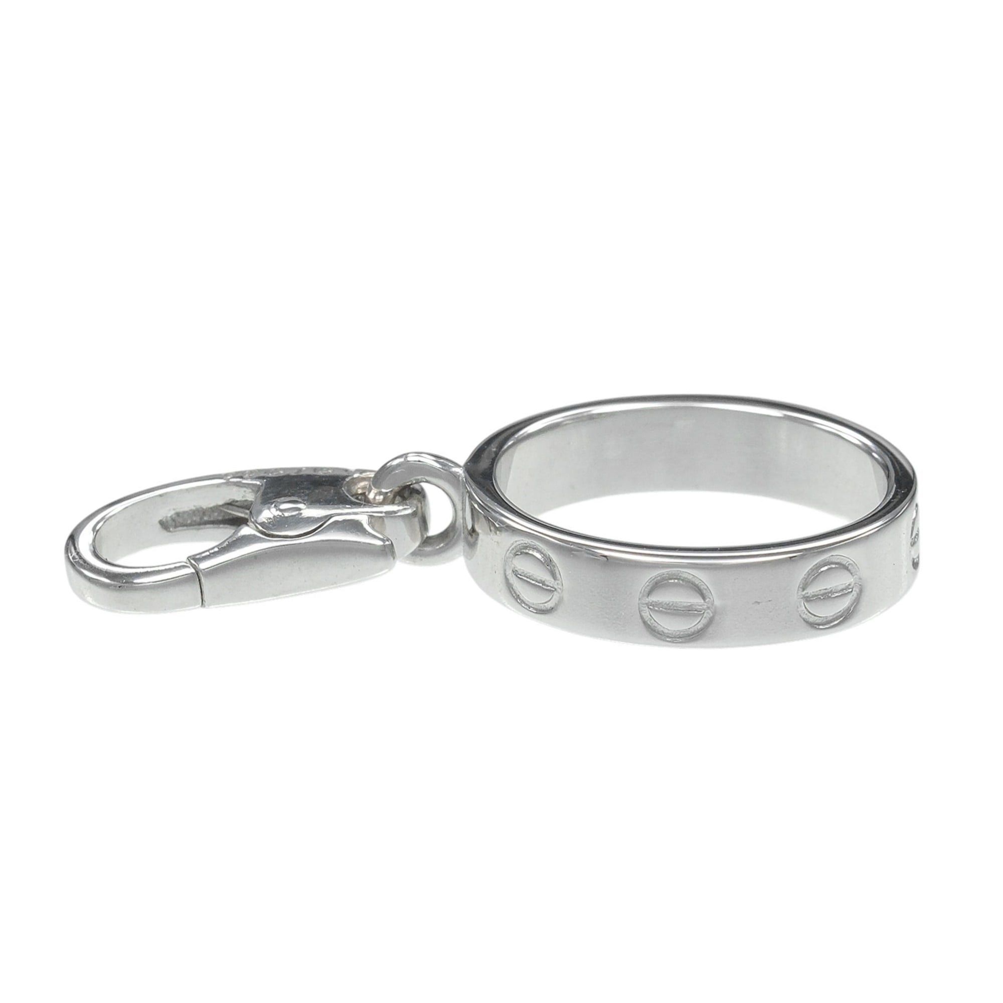 Cartier Cartier Love Baby Charm Pendant Top, 18K White Gold, Approx. 2.34g Size ONE SIZE - 5 Thumbnail