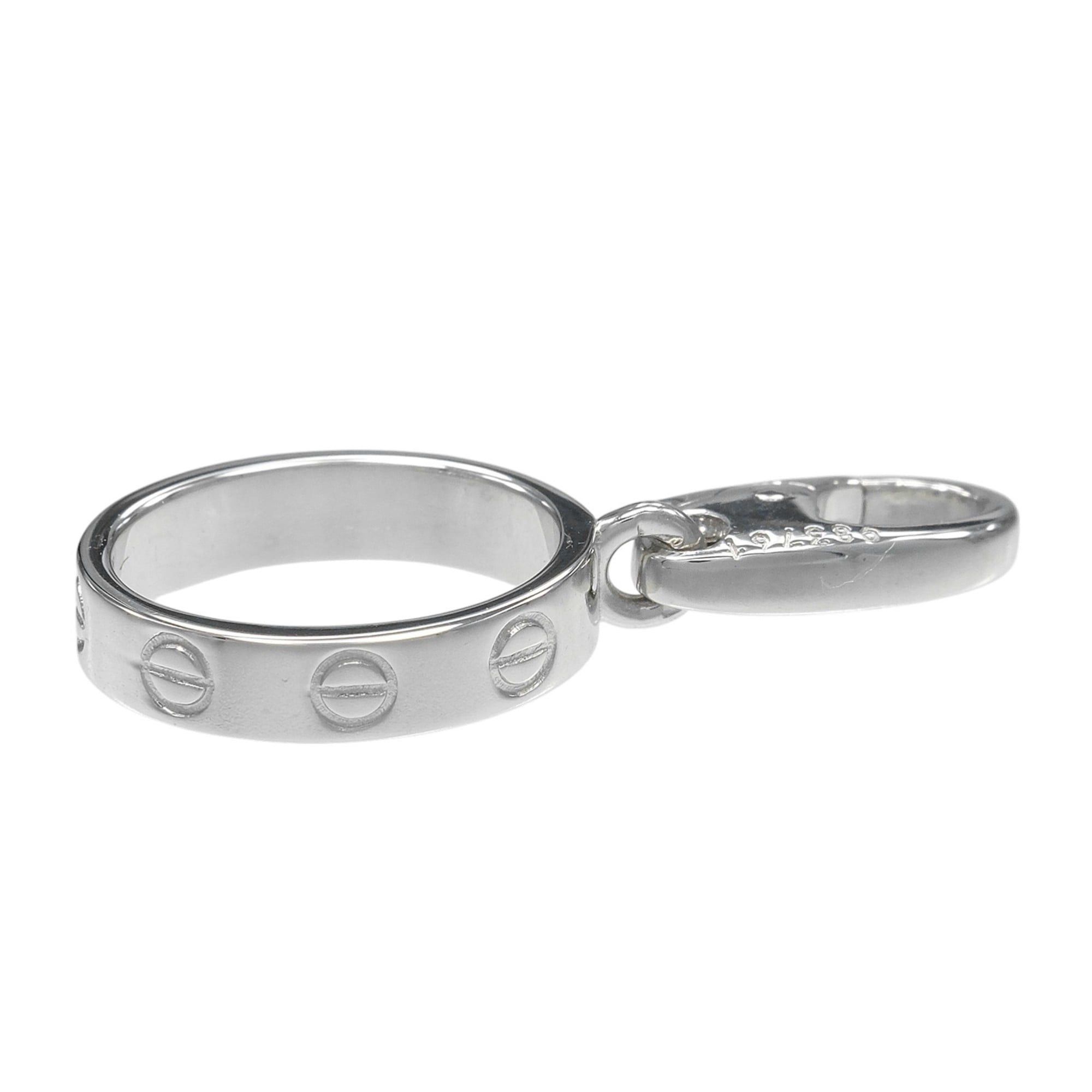 Cartier Cartier Love Baby Charm Pendant Top, 18K White Gold, Approx. 2.34g Size ONE SIZE - 6 Thumbnail