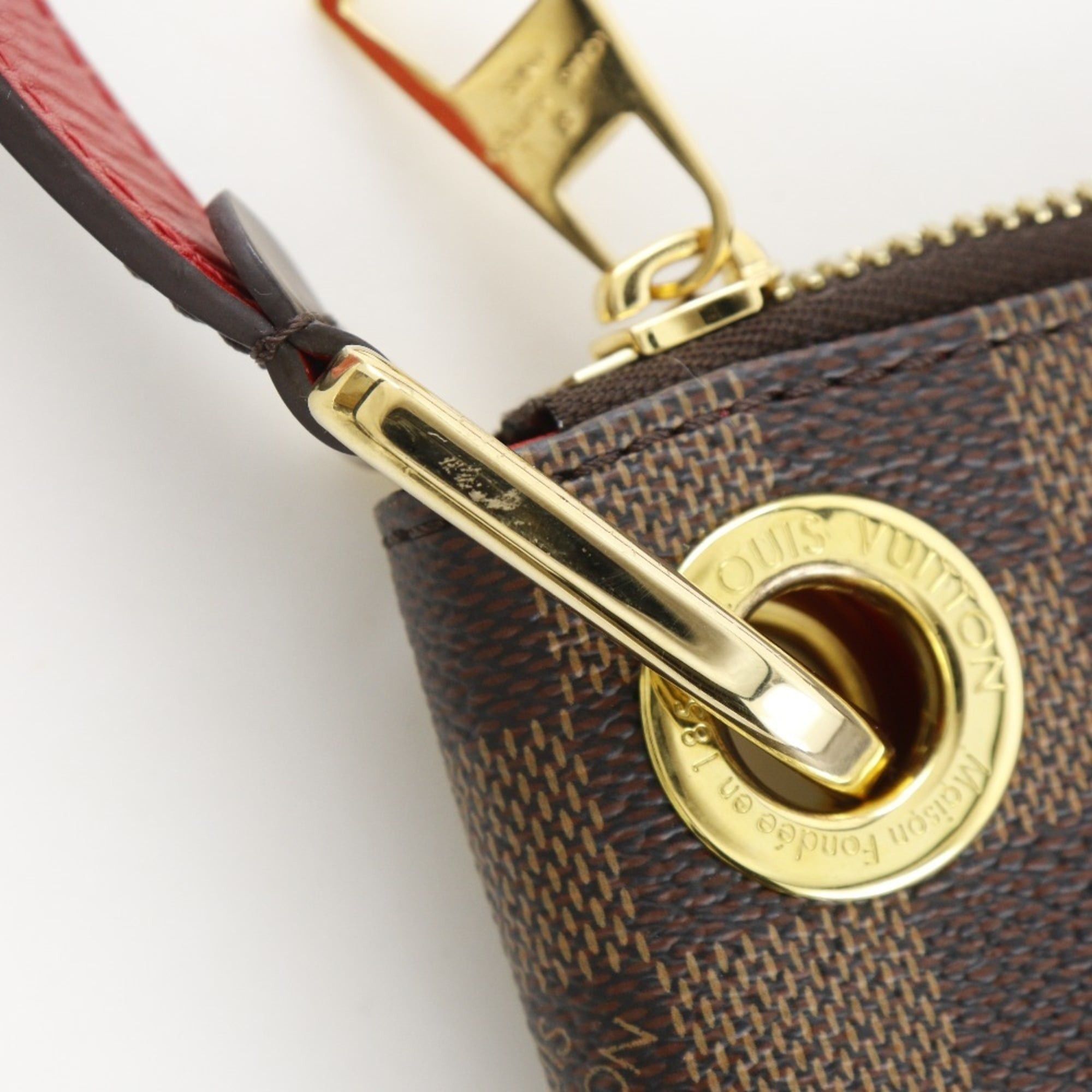 Louis Vuitton Louis Vuitton Southbank Shoulder Bag N42230 Damier Canvas 2017 Brown DR4127 A5 Double Zipper Women's Size ONE SIZE - 9 Thumbnail