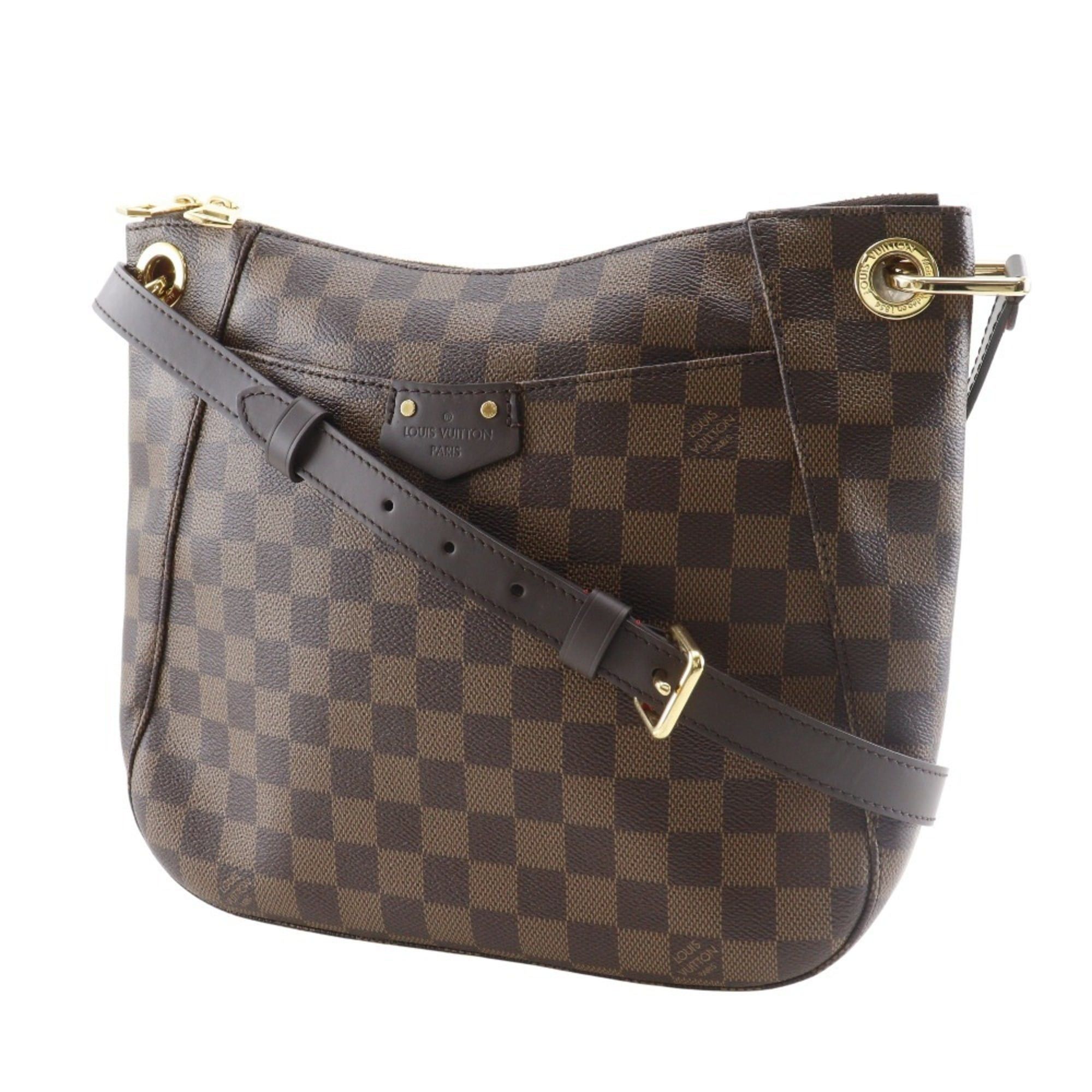 Louis Vuitton Louis Vuitton Southbank Shoulder Bag N42230 Damier Canvas 2017 Brown DR4127 A5 Double Zipper Women's Size ONE SIZE - 2 Thumbnail