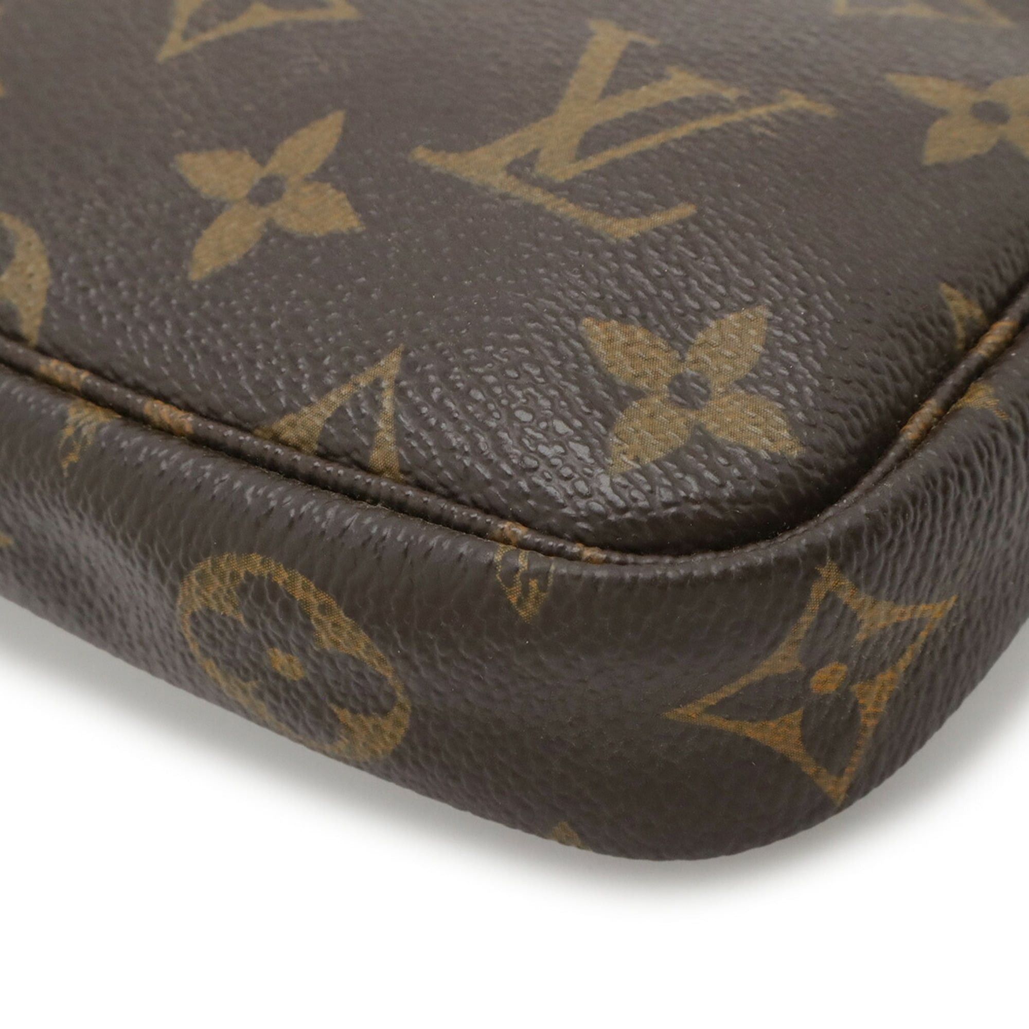 Louis Vuitton LOUIS VUITTON Monogram Mini Pochette Accessory Bag Pouch Multi-Pouch M58009 Size ONE SIZE - 4 Thumbnail