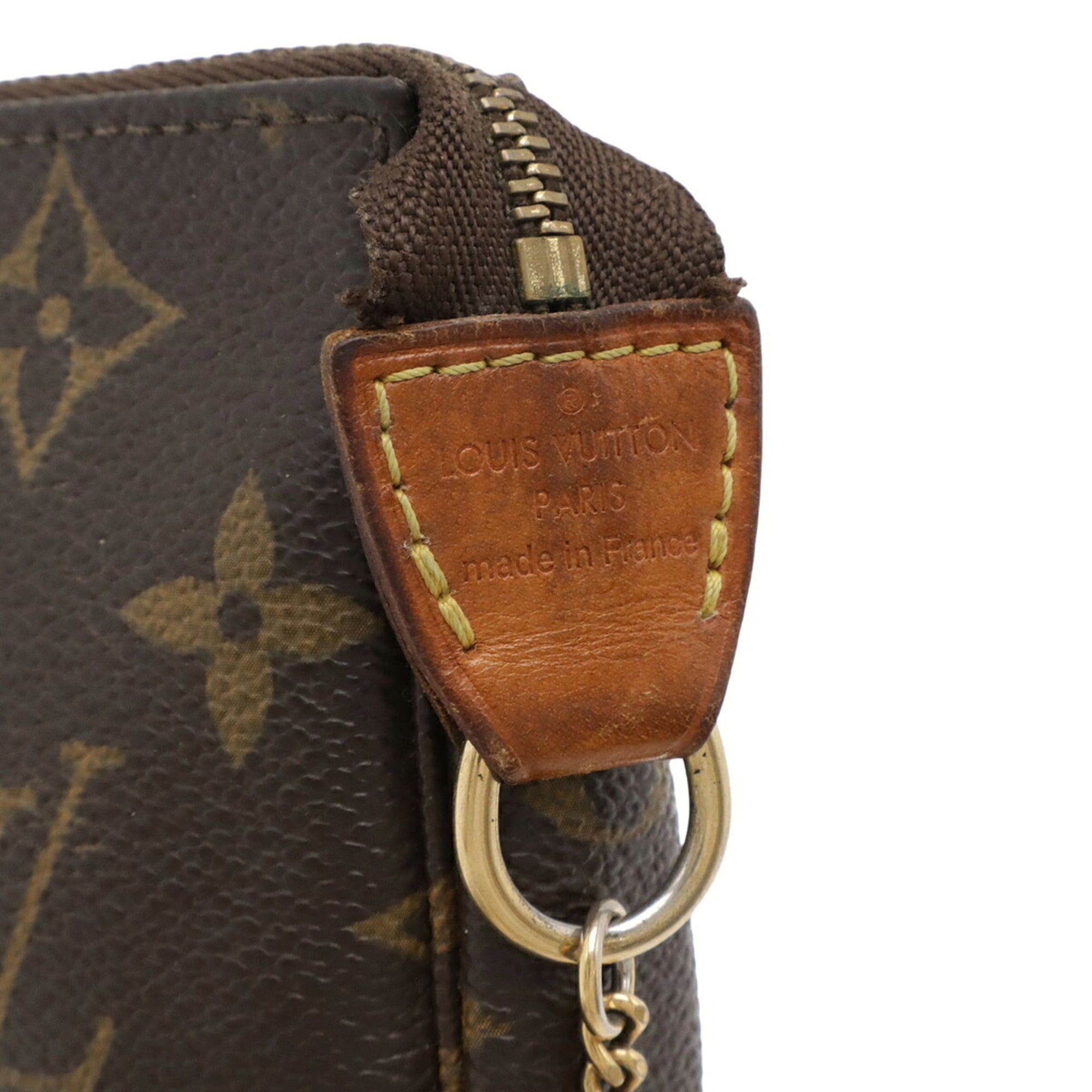 Louis Vuitton LOUIS VUITTON Monogram Mini Pochette Accessory Bag Pouch Multi-Pouch M58009 Size ONE SIZE - 8 Thumbnail