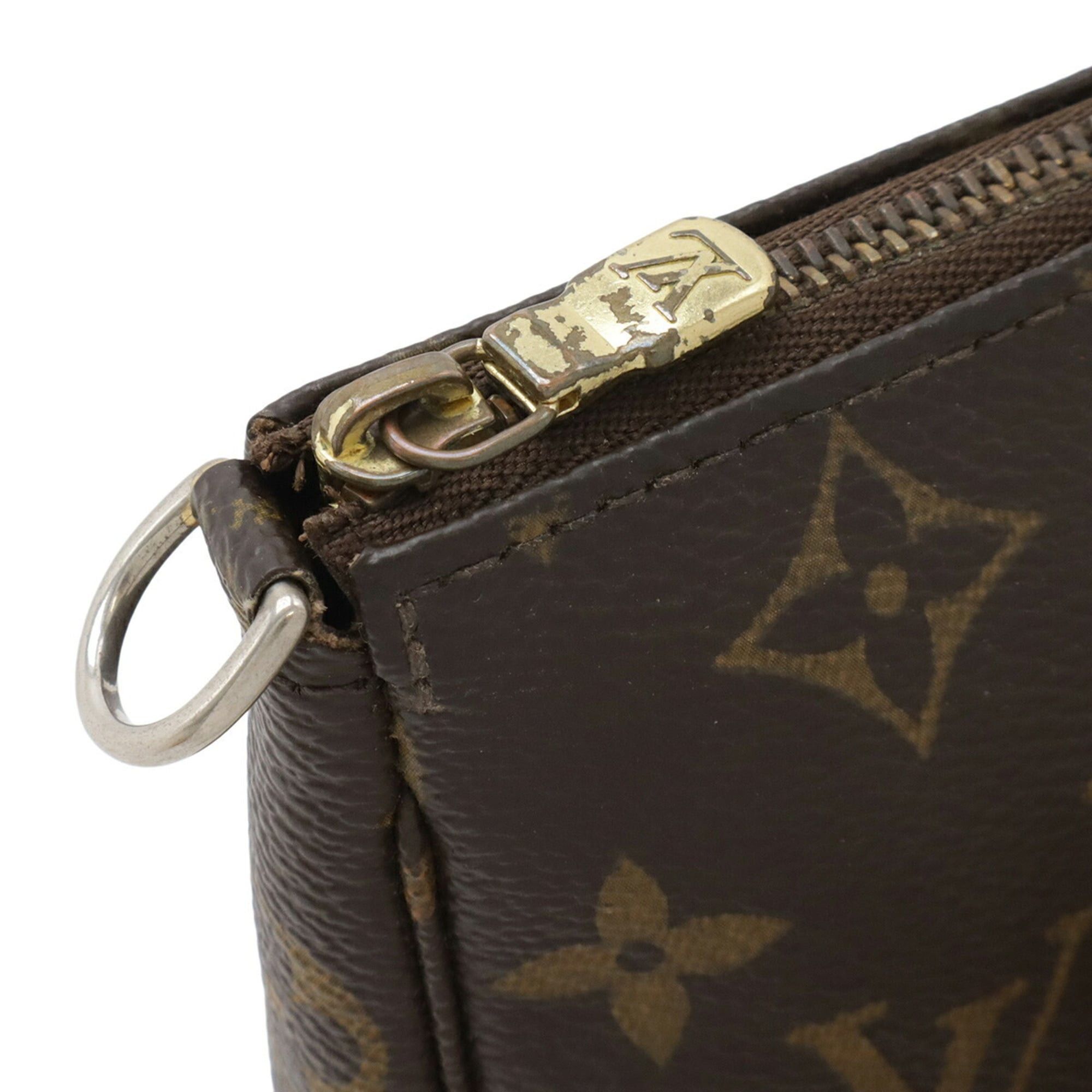 Louis Vuitton LOUIS VUITTON Monogram Mini Pochette Accessory Bag Pouch Multi-Pouch M58009 Size ONE SIZE - 5 Thumbnail