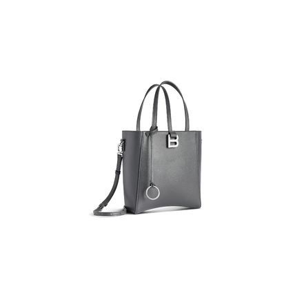 Balenciaga hourglass soft tote bag small in grey Size ONE SIZE - 2 Thumbnail