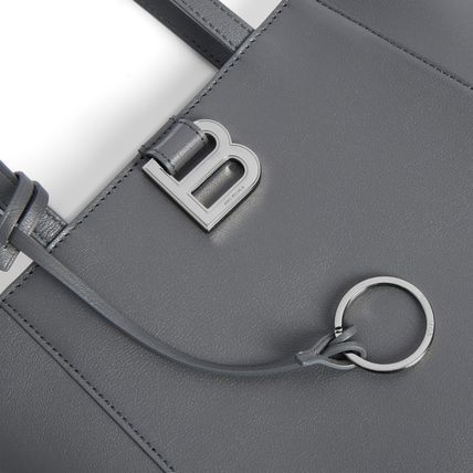 Balenciaga hourglass soft tote bag small in grey Size ONE SIZE - 5 Thumbnail