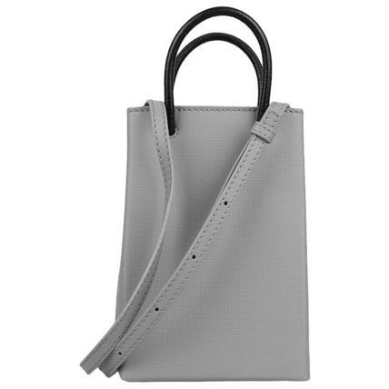 Balenciaga mini shopping bag in grey Size ONE SIZE - 3 Thumbnail