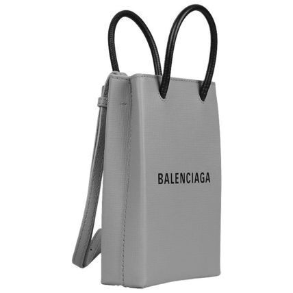 Balenciaga mini shopping bag in grey Size ONE SIZE - 2 Thumbnail