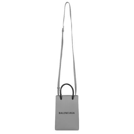 Balenciaga mini shopping bag in grey Size ONE SIZE - 5 Thumbnail
