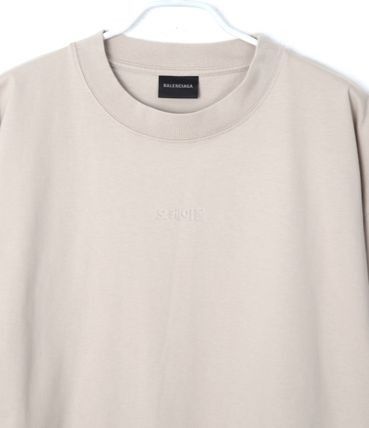 Balenciaga large fit t-shirt in light beige Size US XS / EU 42 / 0 - 4 Thumbnail