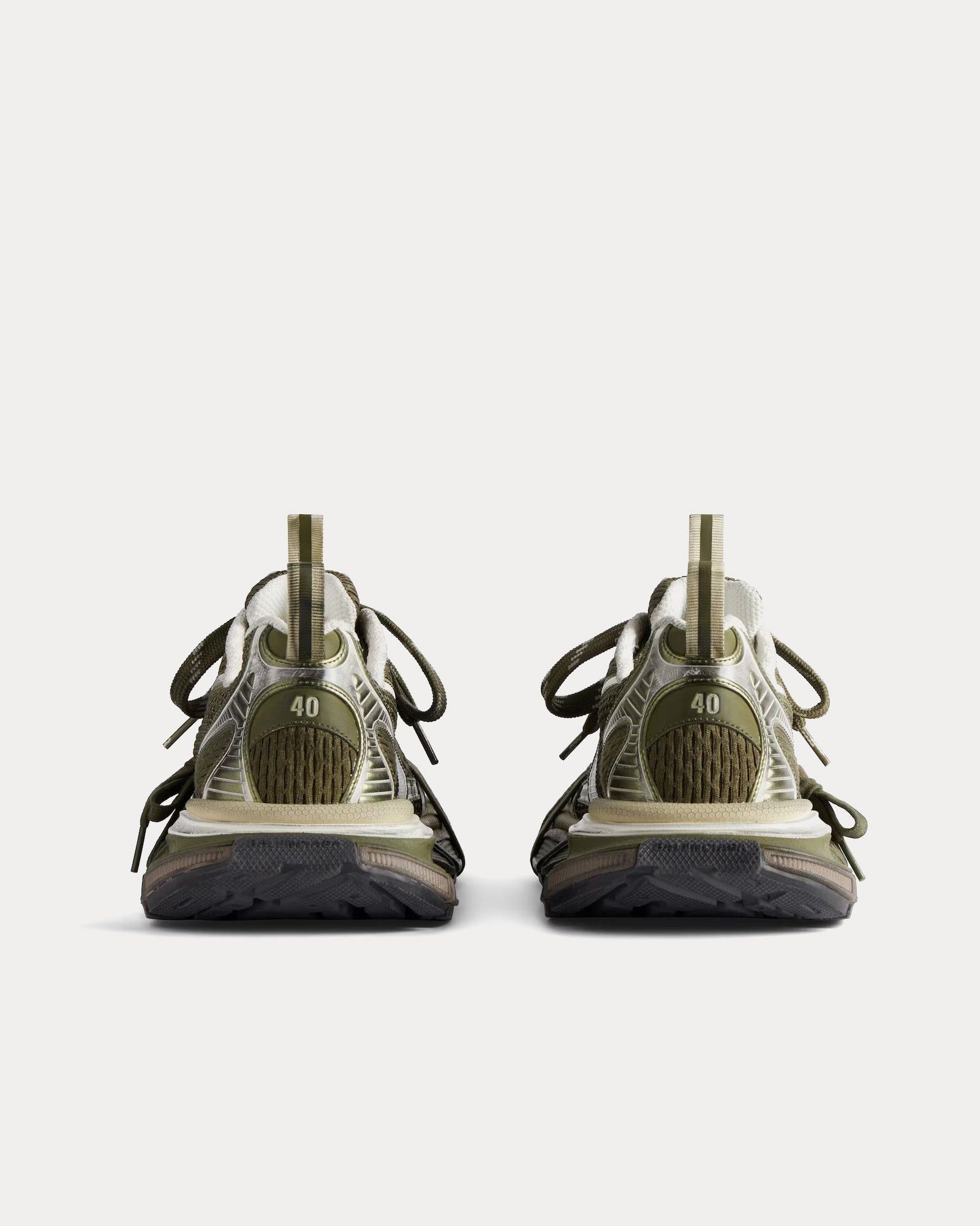 Balenciaga 3xl sneaker in dark green and beige Size US 8 / EU 41 - 3 Thumbnail