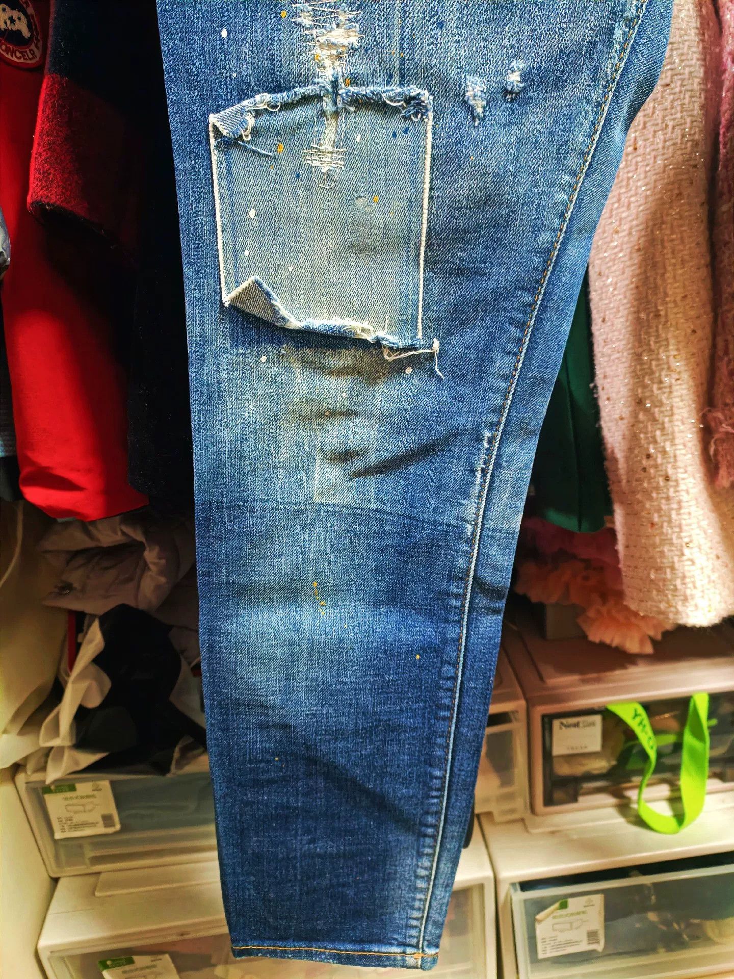 Dsquared2 Dsquared2 Skater Jean with Outer Zip Ring Size US 30 / EU 46 - 4 Thumbnail