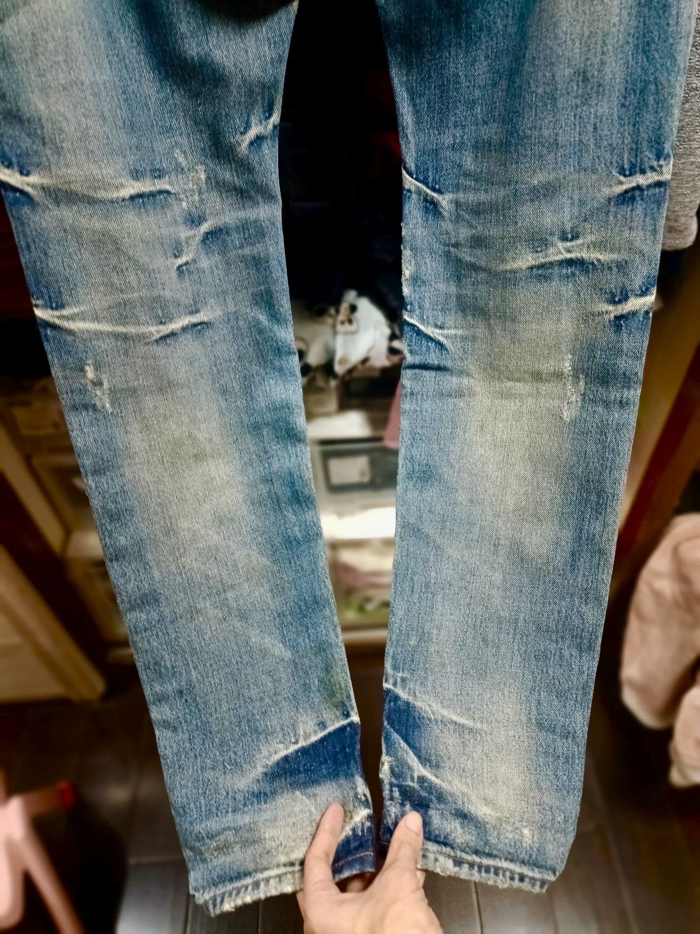 Dolce & Gabbana Dolce & Gabbana Crown Bee Embroidery Jeans Size US 32 / EU 48 - 8 Thumbnail