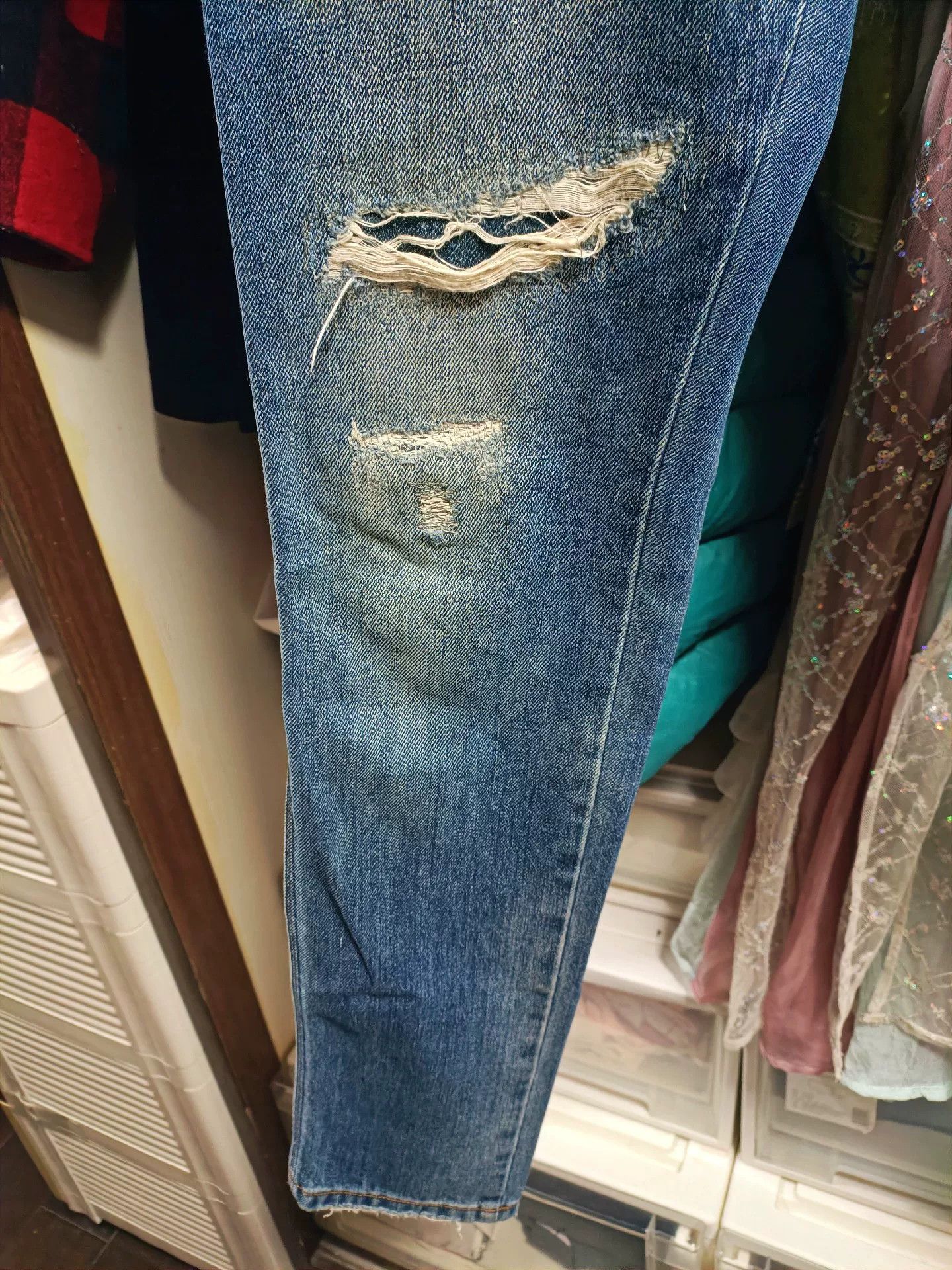 Dolce & Gabbana Dolce & Gabbana Angel Embroidery Jeans Size US 28 / EU 44 - 5 Thumbnail