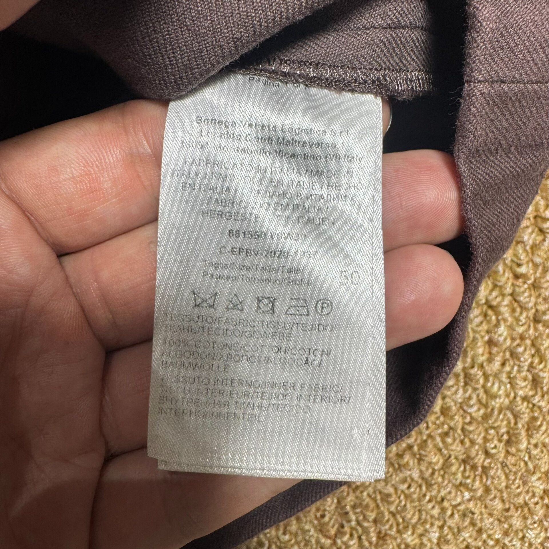 Bottega Veneta Bottega Veneta Men's Workwear Lumberjack Short-Sleeve Shirt Size US M / EU 48-50 / 2 - 4 Thumbnail