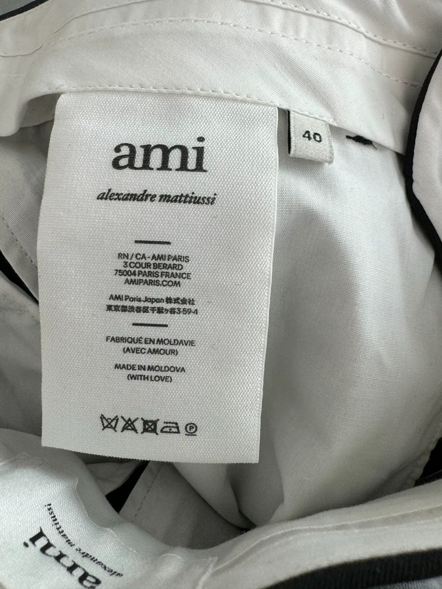 AMI Ami Wool Trousers Size US 28 / EU 44 - 5 Thumbnail