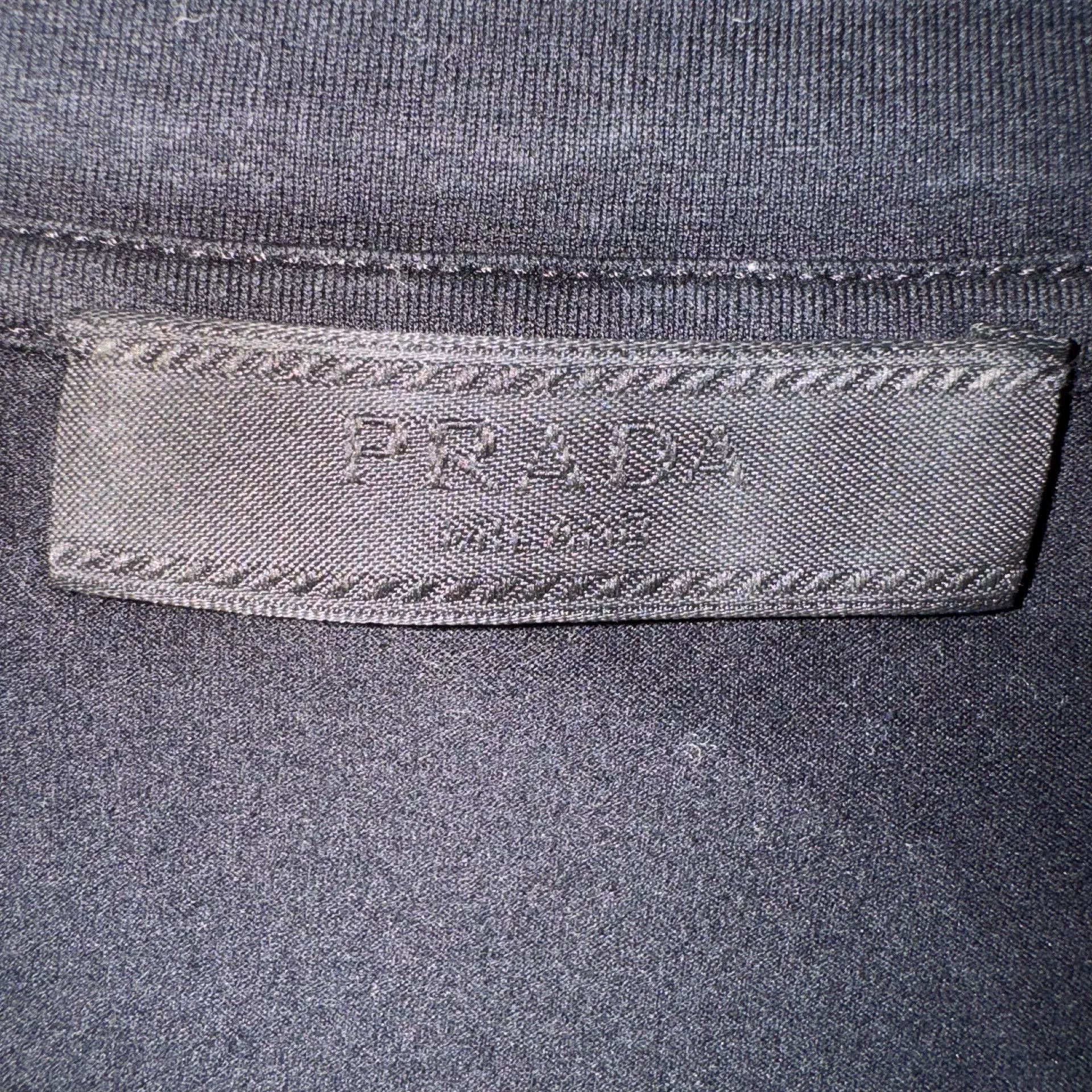 Prada Prada Black Nylon Logo Short-Sleeve Size US S / EU 44-46 / 1 - 5 Thumbnail