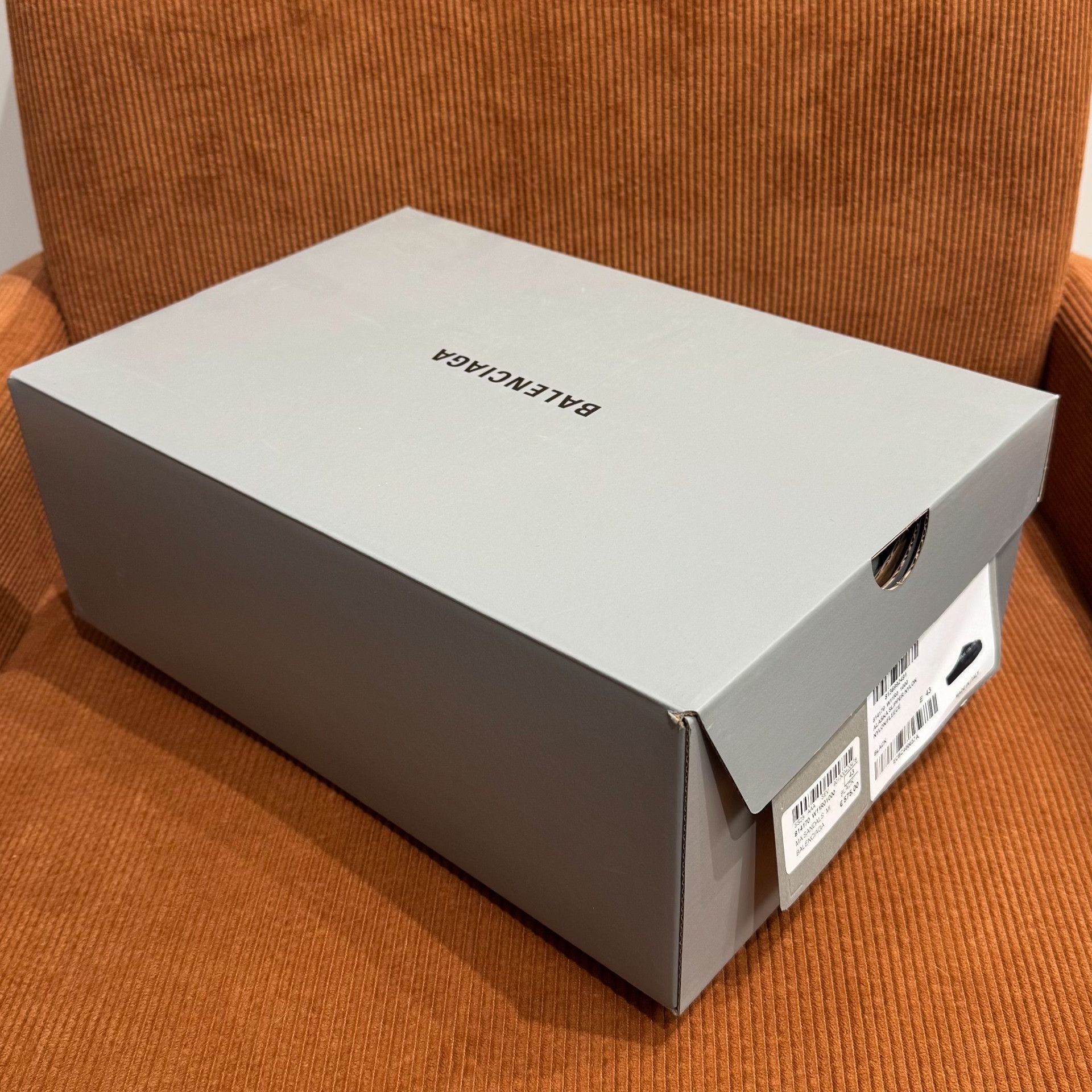 Balenciaga Balenciaga 25SS Alaska Wool Logo Slippers Men Size US 10 / EU 43 - 4 Thumbnail