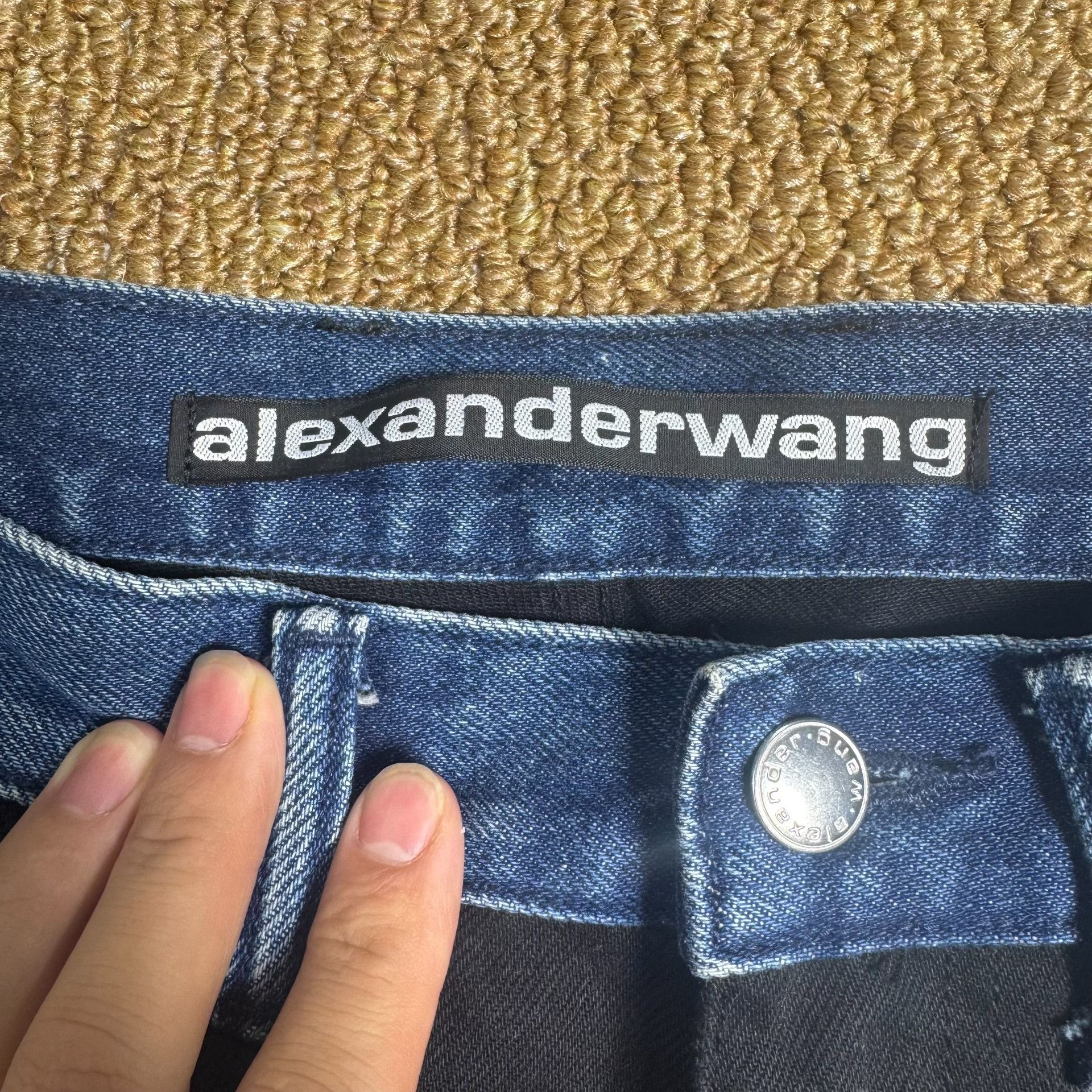 Alexander Wang Alexander Wang Black Denim Pants Size 26" / US 2 / IT 38 - 3 Thumbnail
