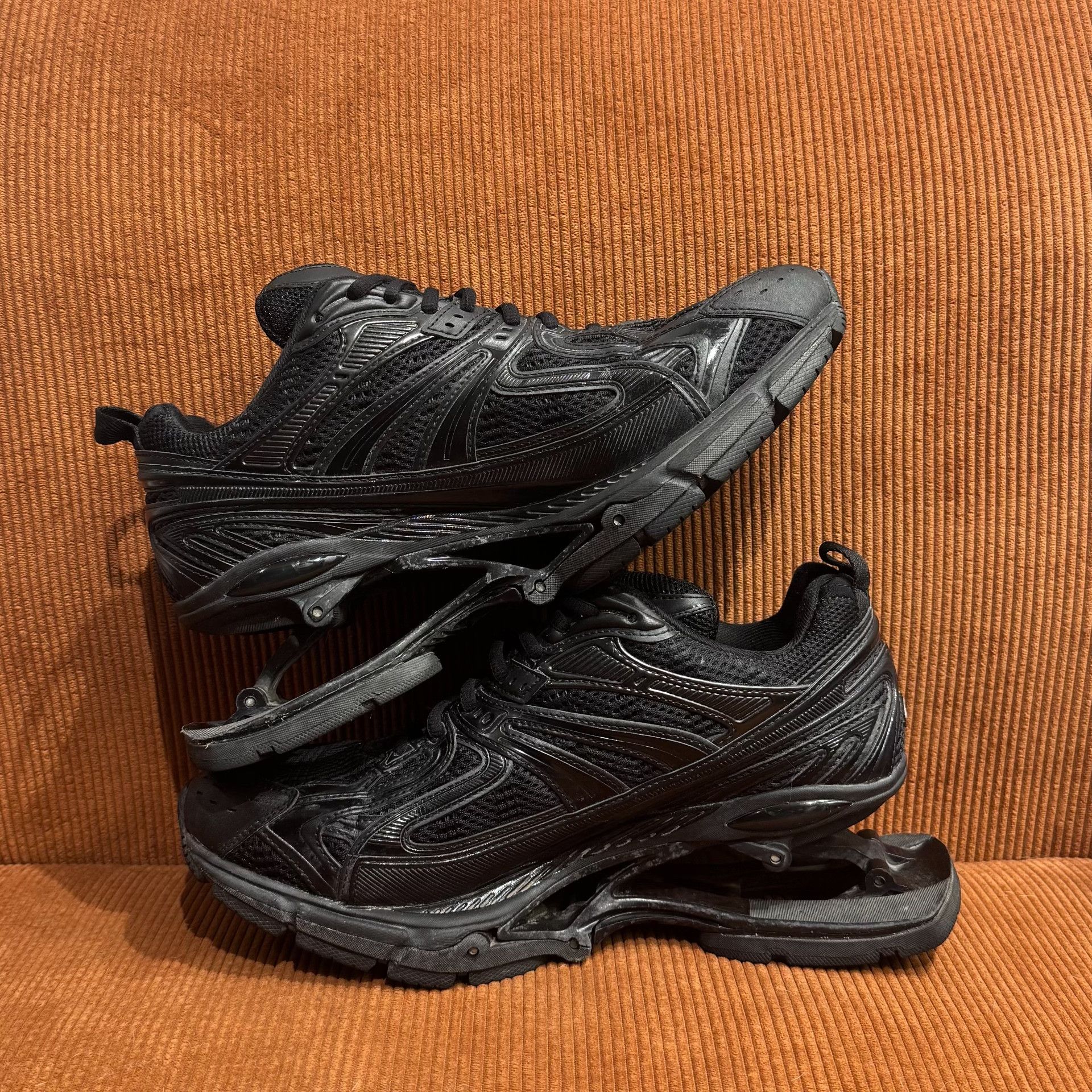 Balenciaga Balenciaga X-pander Black Shoes Size US 8 / EU 41 - 2 Thumbnail