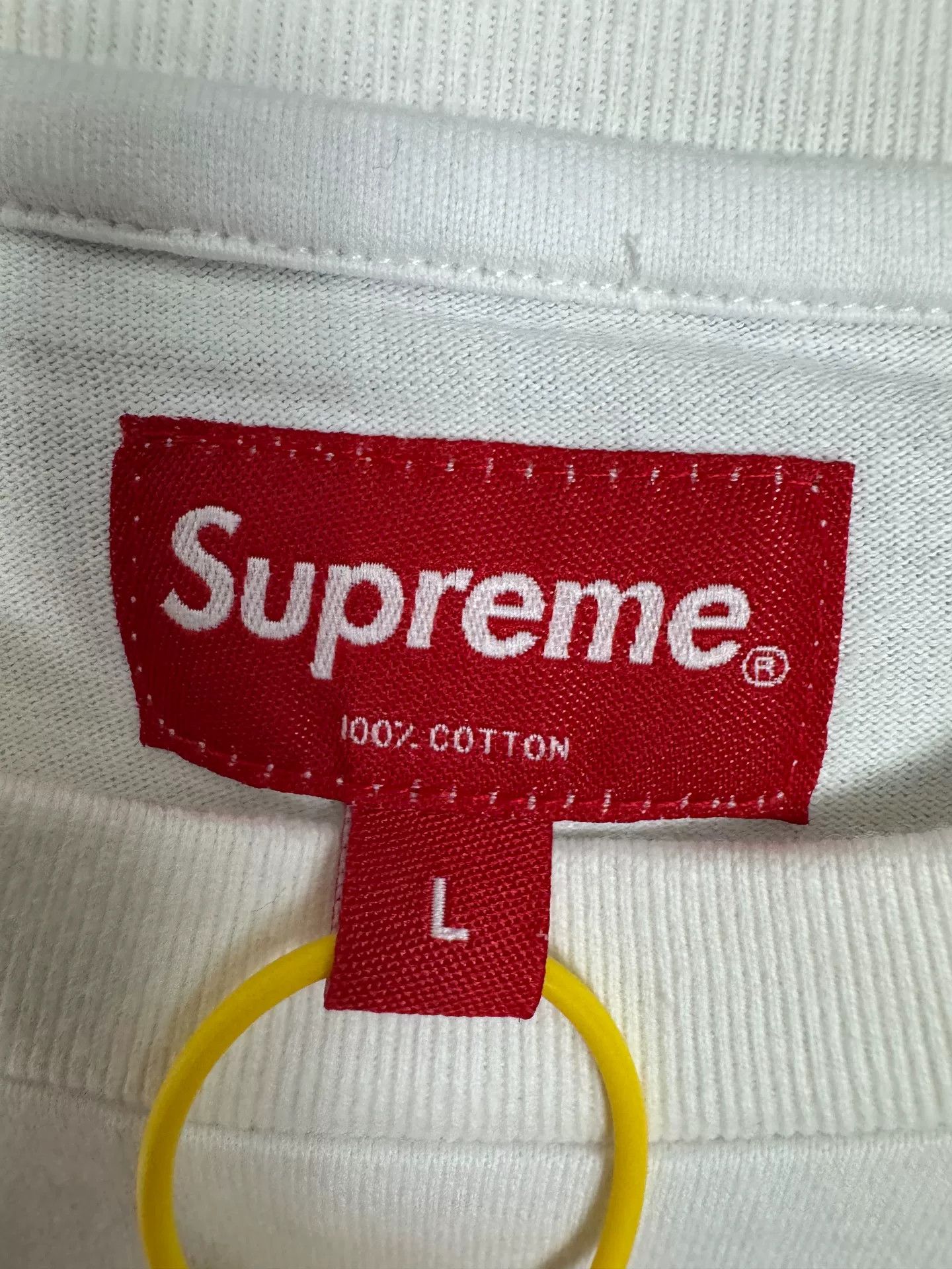 Supreme Supreme SS19 Mesh Stripe Pocket Tee Size US L / EU 52-54 / 3 - 3 Thumbnail