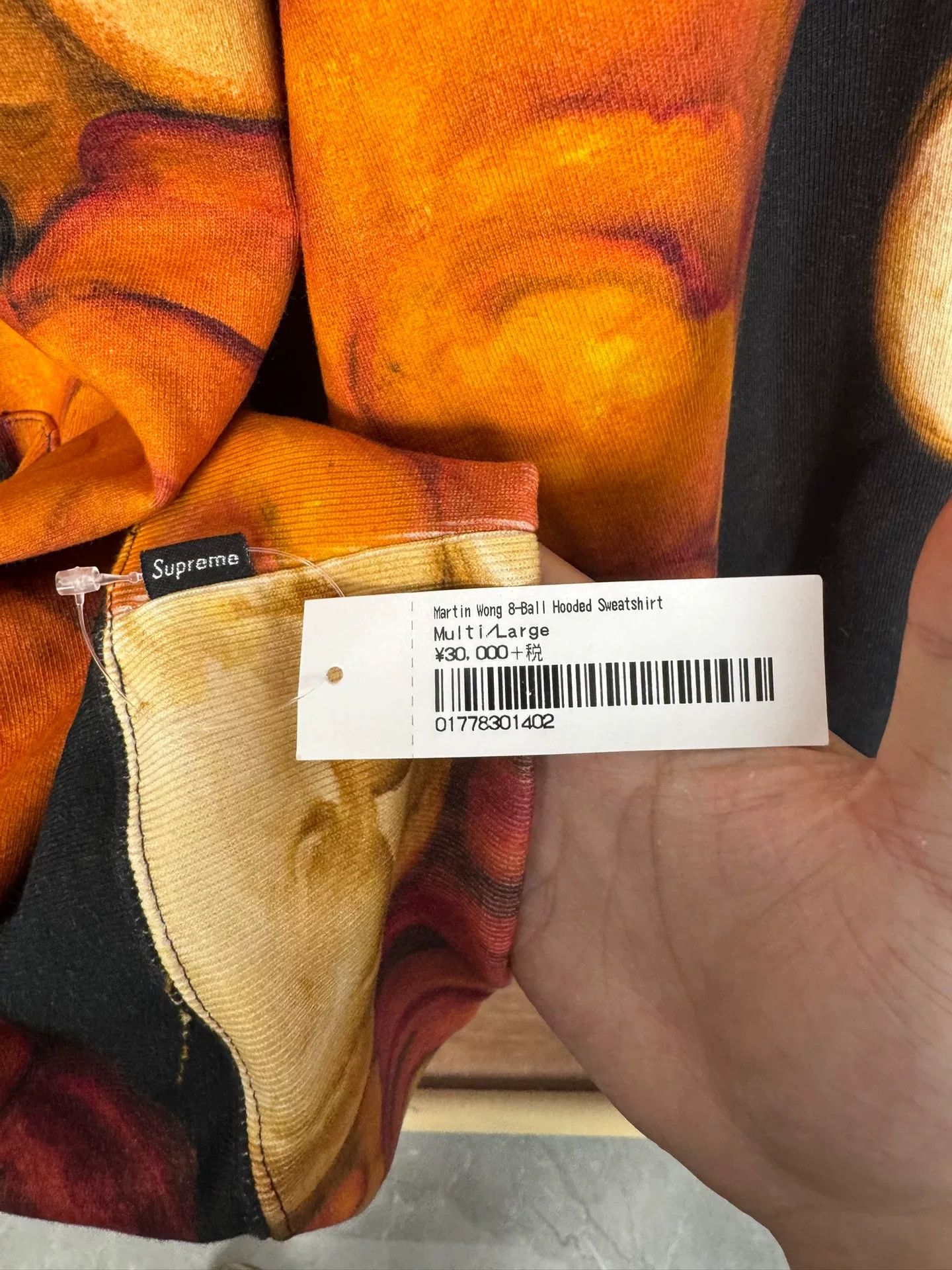 Supreme Supreme FW19 Martin Wong 8-Ball Hooded Sweatshirt Size US L / EU 52-54 / 3 - 5 Thumbnail