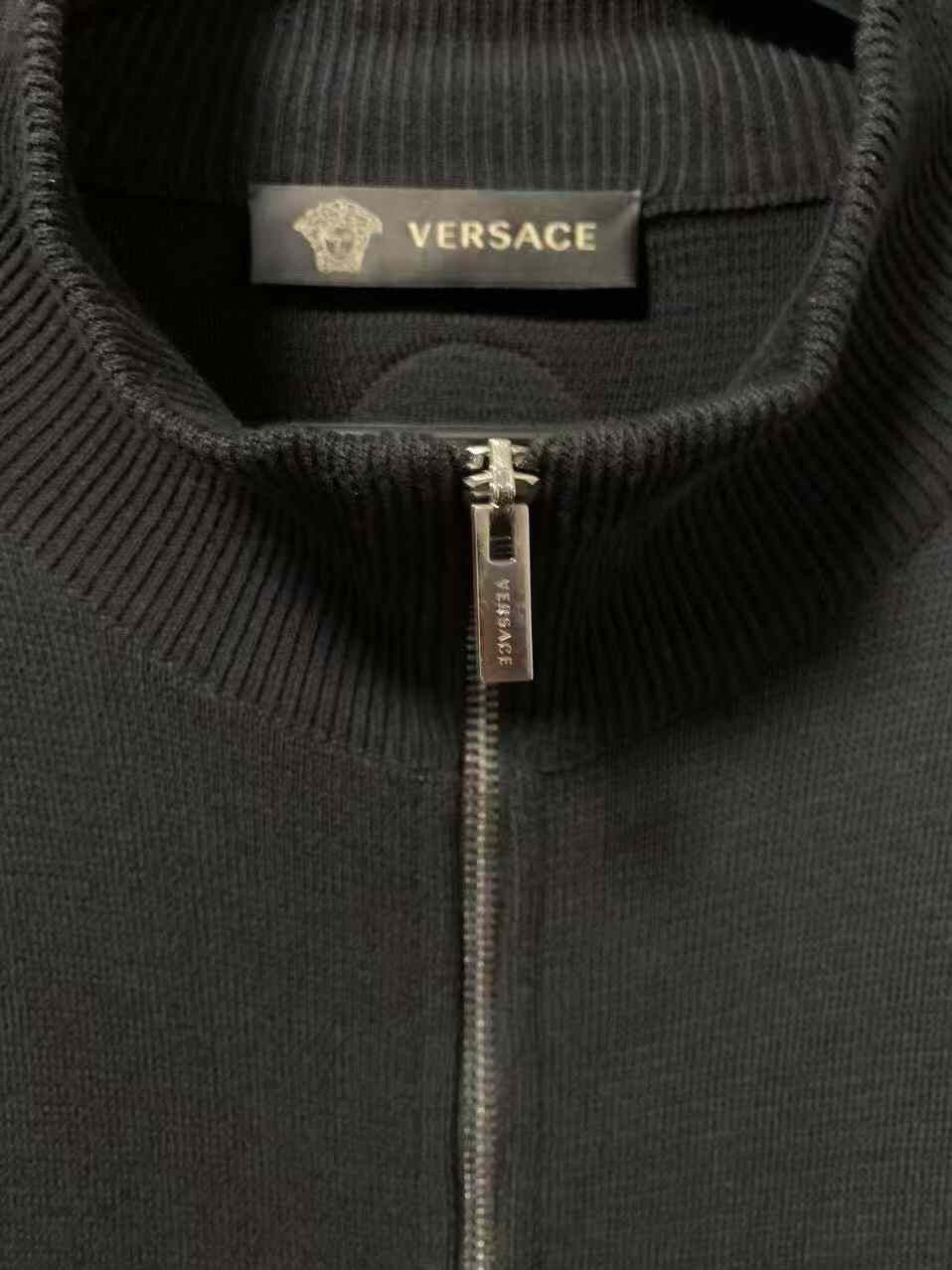 Versace Versace Men's Knit Jacket Size US L / EU 52-54 / 3 - 3 Thumbnail