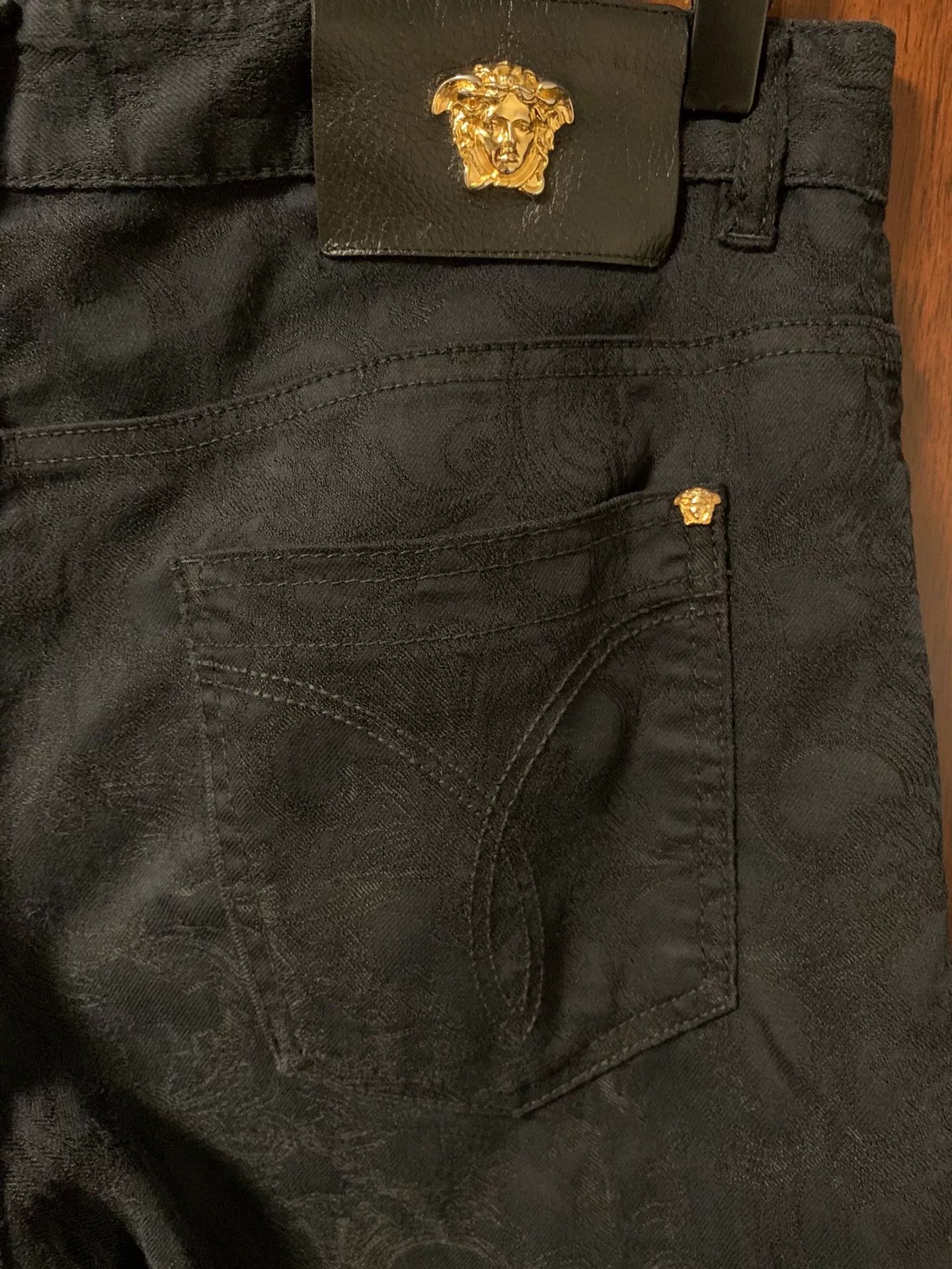 Versace Versace Men's Black Label Jeans Size US 32 / EU 48 - 5 Thumbnail