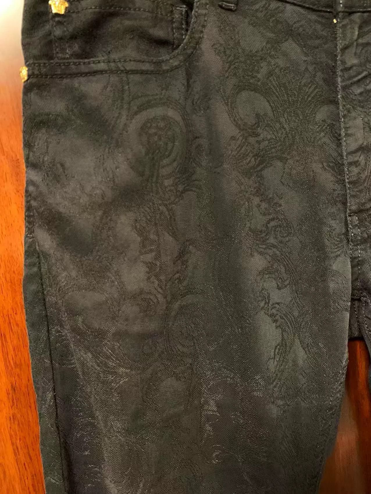 Versace Versace Men's Black Label Jeans Size US 32 / EU 48 - 4 Thumbnail