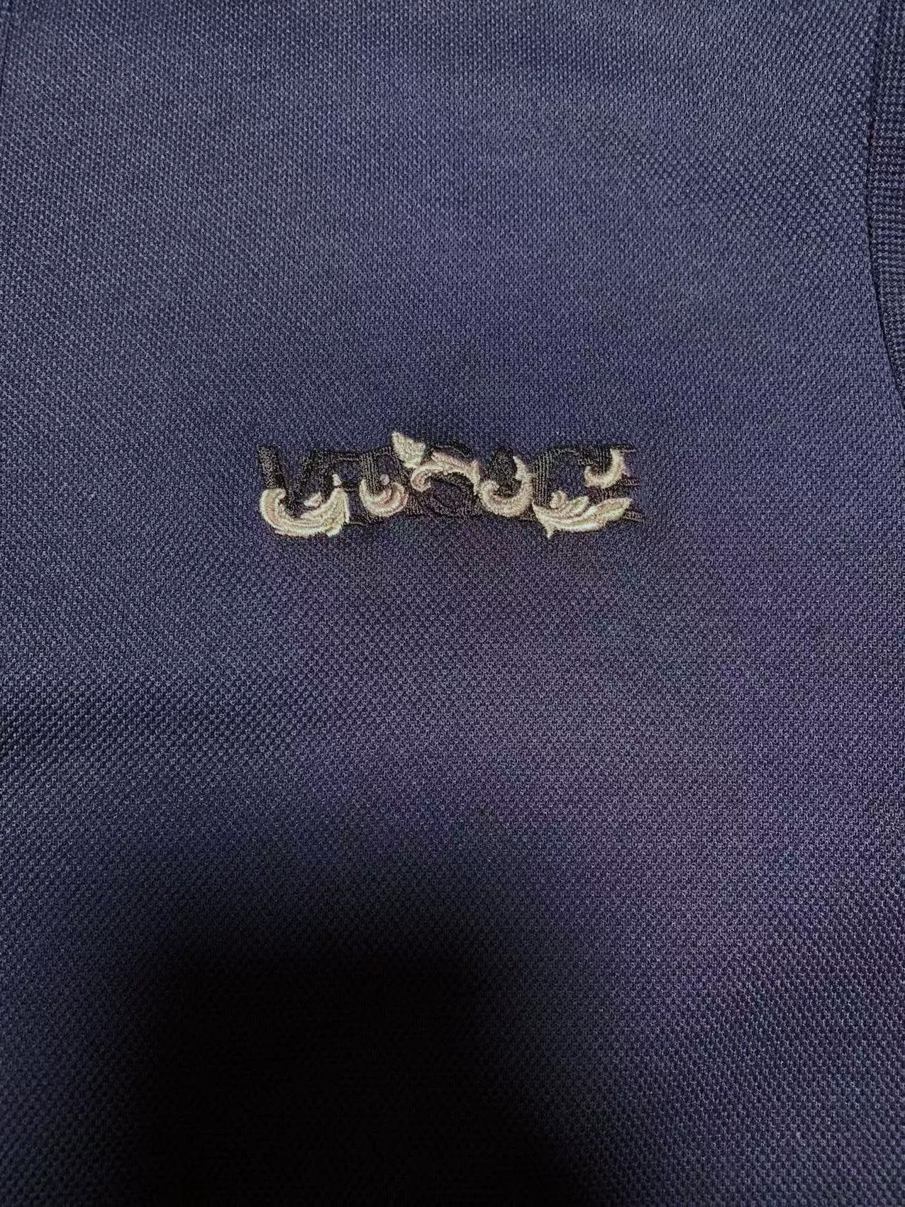 Versace Versace Embroidered Logo Polo Shirt Size US XS / EU 42 / 0 - 4 Thumbnail