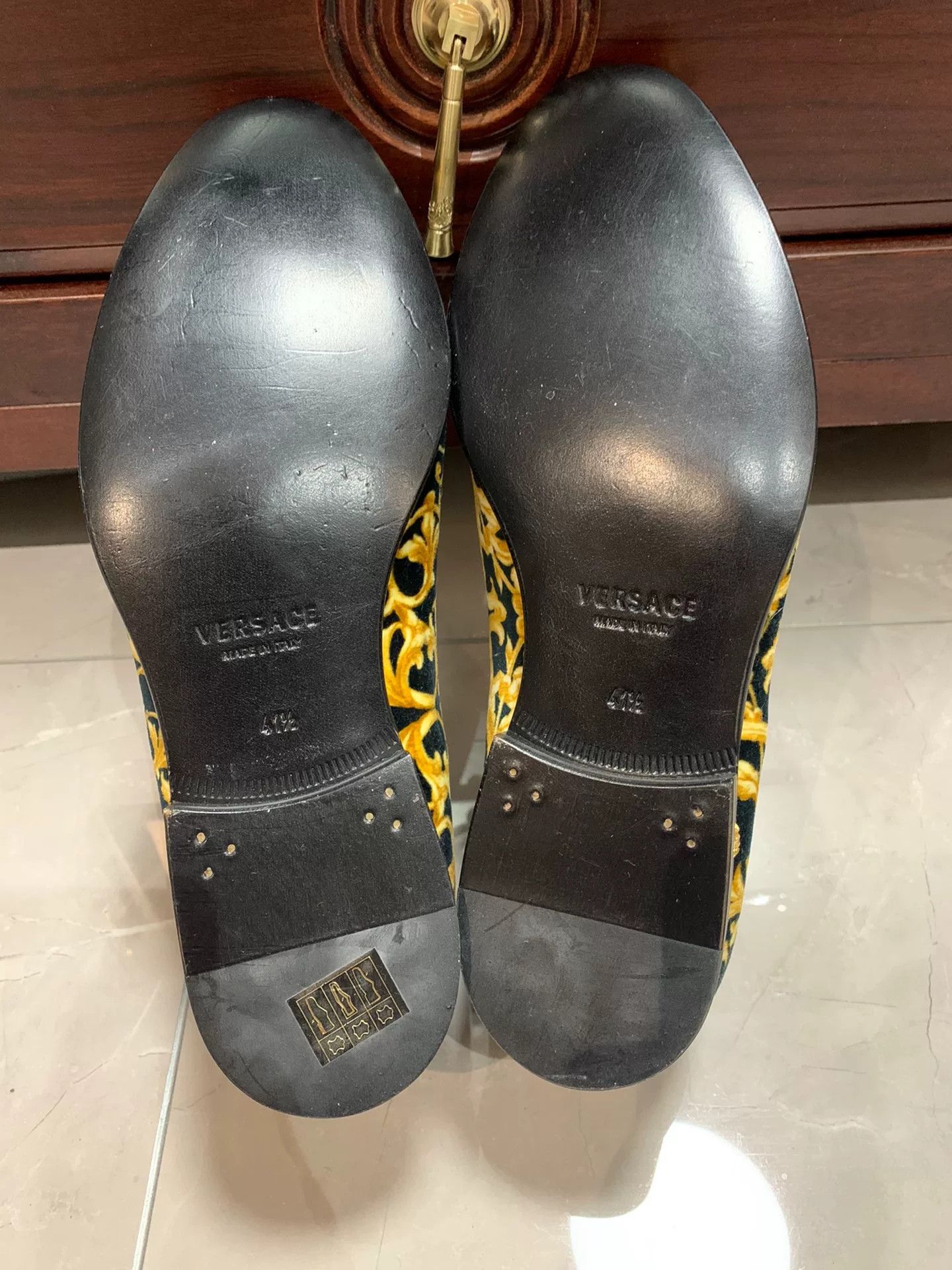 Versace Versace Velvet Loafers Size US 8.5 / EU 41-42 - 6 Thumbnail