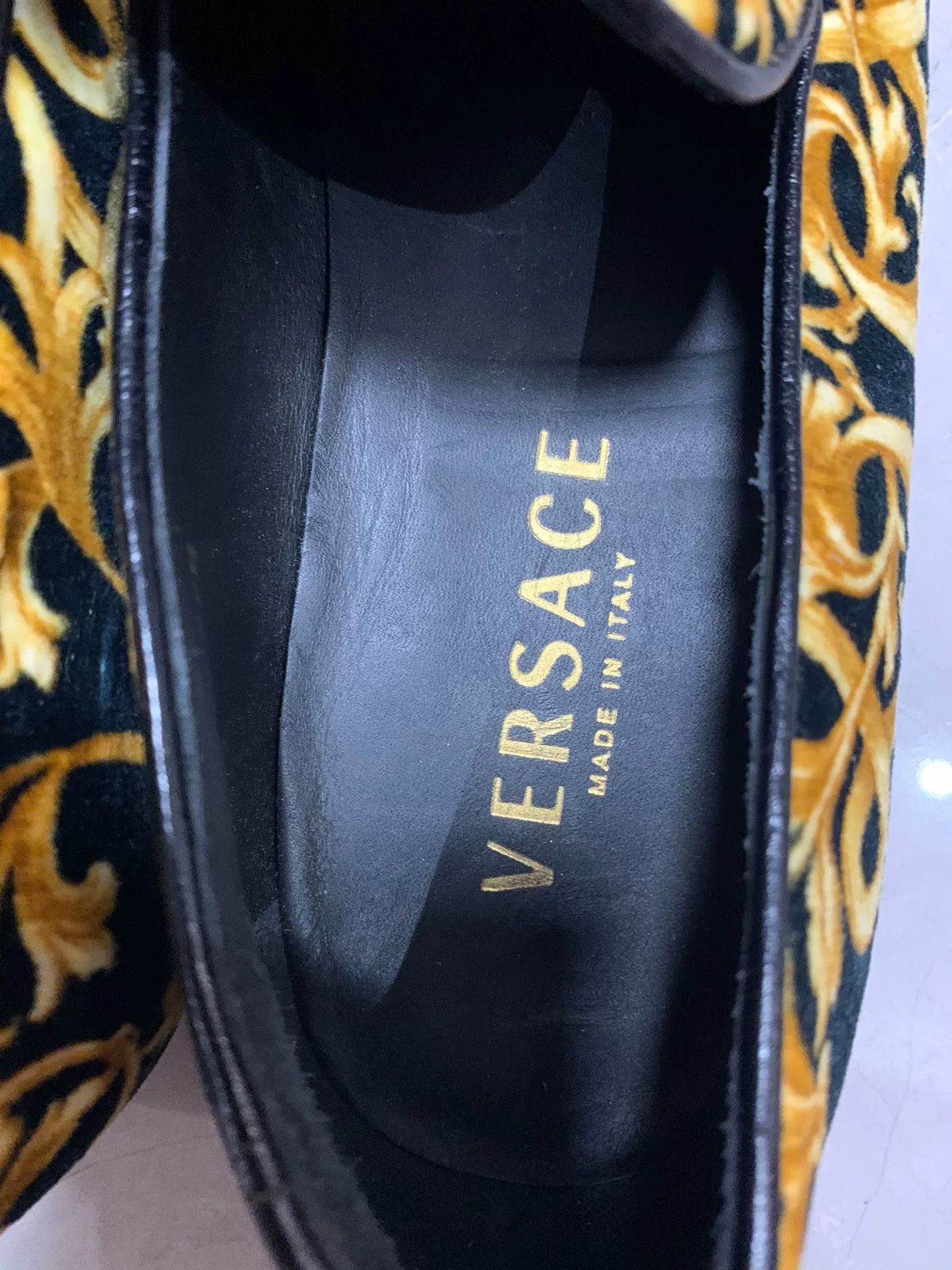 Versace Versace Velvet Loafers Size US 8.5 / EU 41-42 - 8 Thumbnail