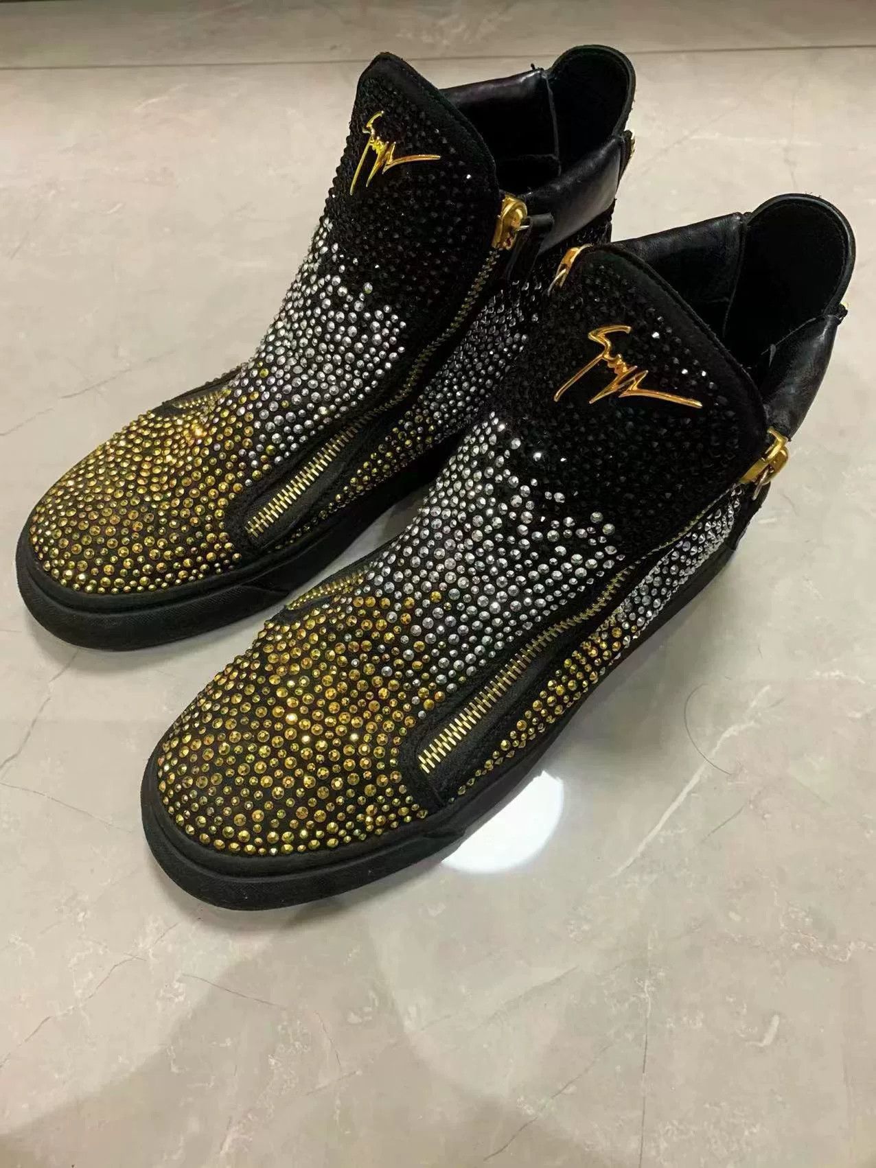 Giuseppe Zanotti Giuseppe Zanotti GZ Diamond Men's Shoes Size US 9 / EU 42 - 2 Thumbnail