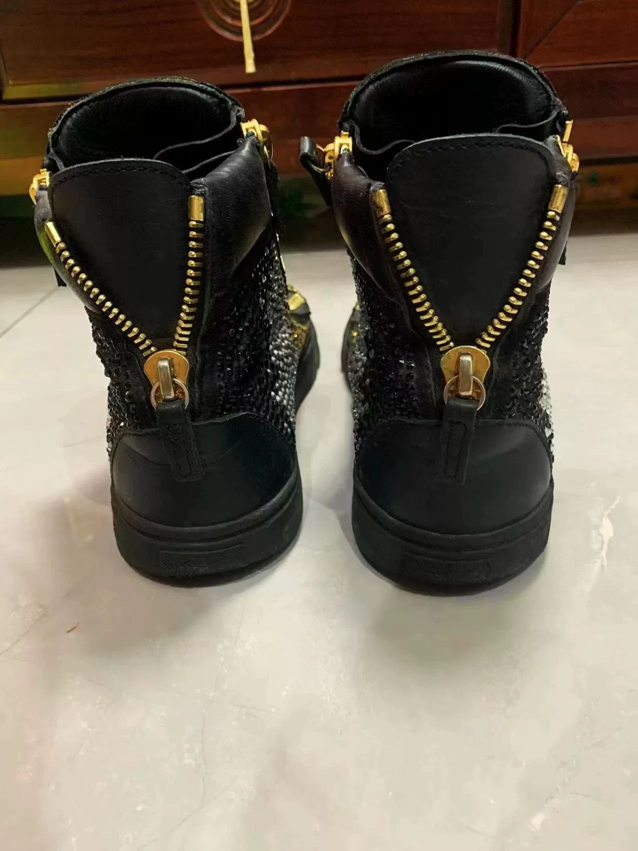 Giuseppe Zanotti Giuseppe Zanotti GZ Diamond Men's Shoes Size US 9 / EU 42 - 3 Thumbnail
