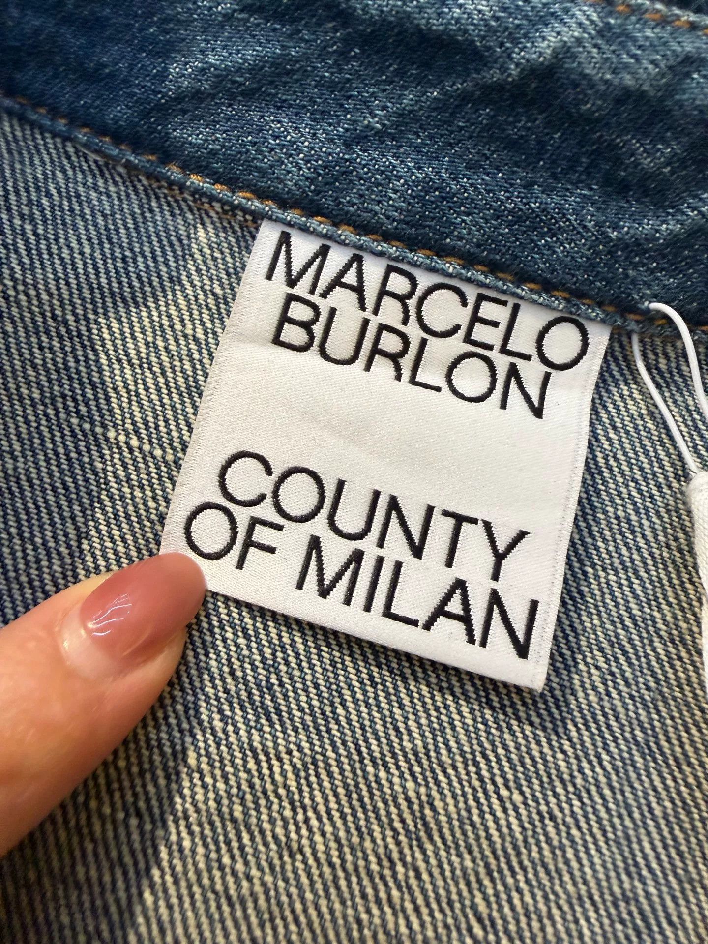 Marcelo Burlon Marcelo Burlon Denim Shirt Size US M / EU 48-50 / 2 - 8 Thumbnail