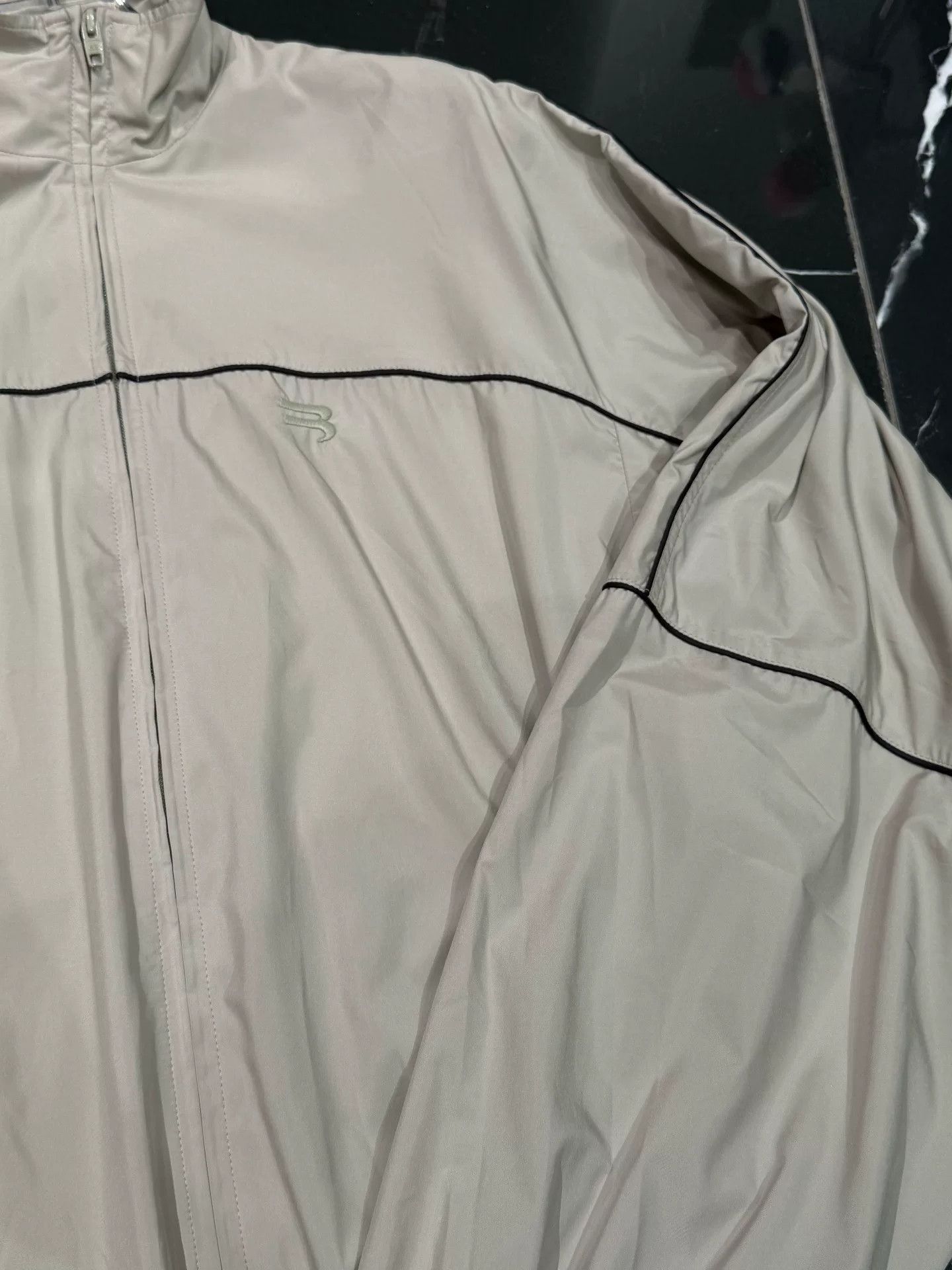 Balenciaga Balenciaga Stand Collar Zip Sports Jacket Size US S / EU 44-46 / 1 - 6 Thumbnail