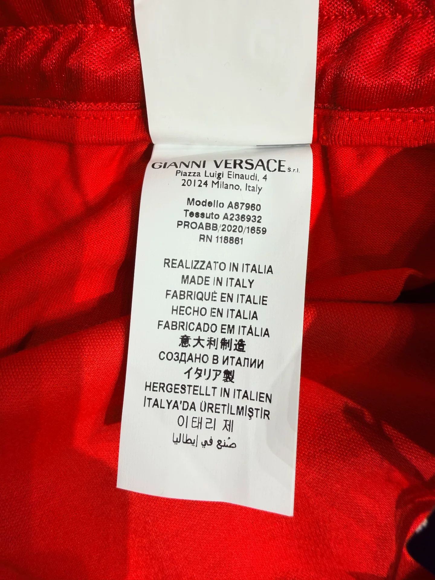 Versace VERSACE Red Casual Pants Size US 26 / EU 42 - 4 Thumbnail