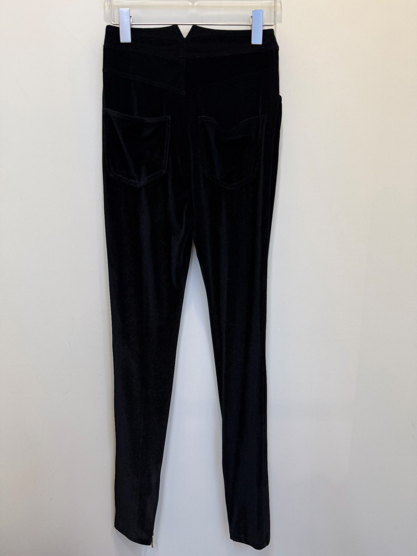 Balmain BALMAIN Women's Velvet Trousers Size 36" / US 14 / IT 50 - 2 Thumbnail