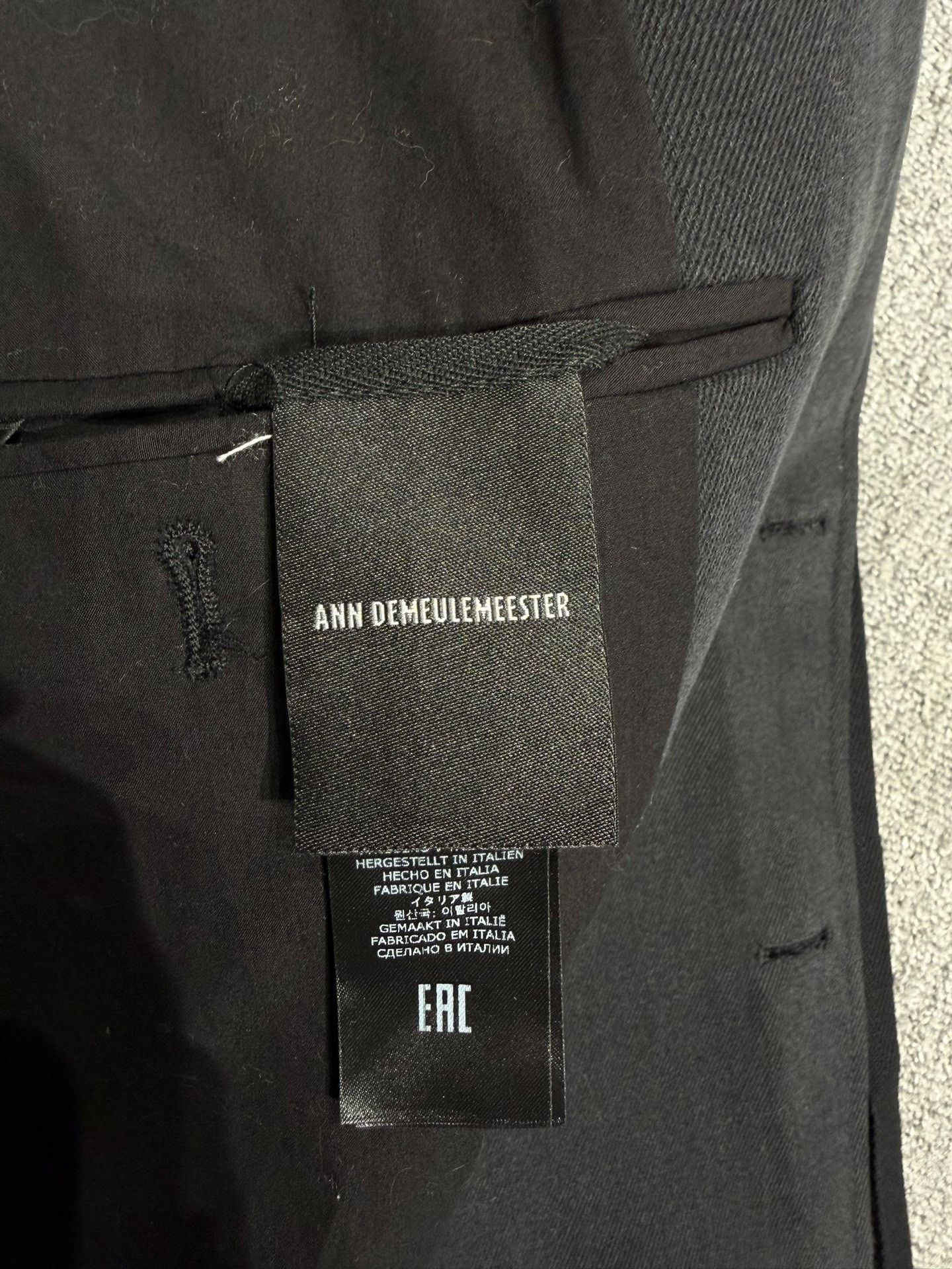 Ann Demeulemeester Ann Demeulemeester Collar Jacket Size US S / EU 44-46 / 1 - 6 Thumbnail
